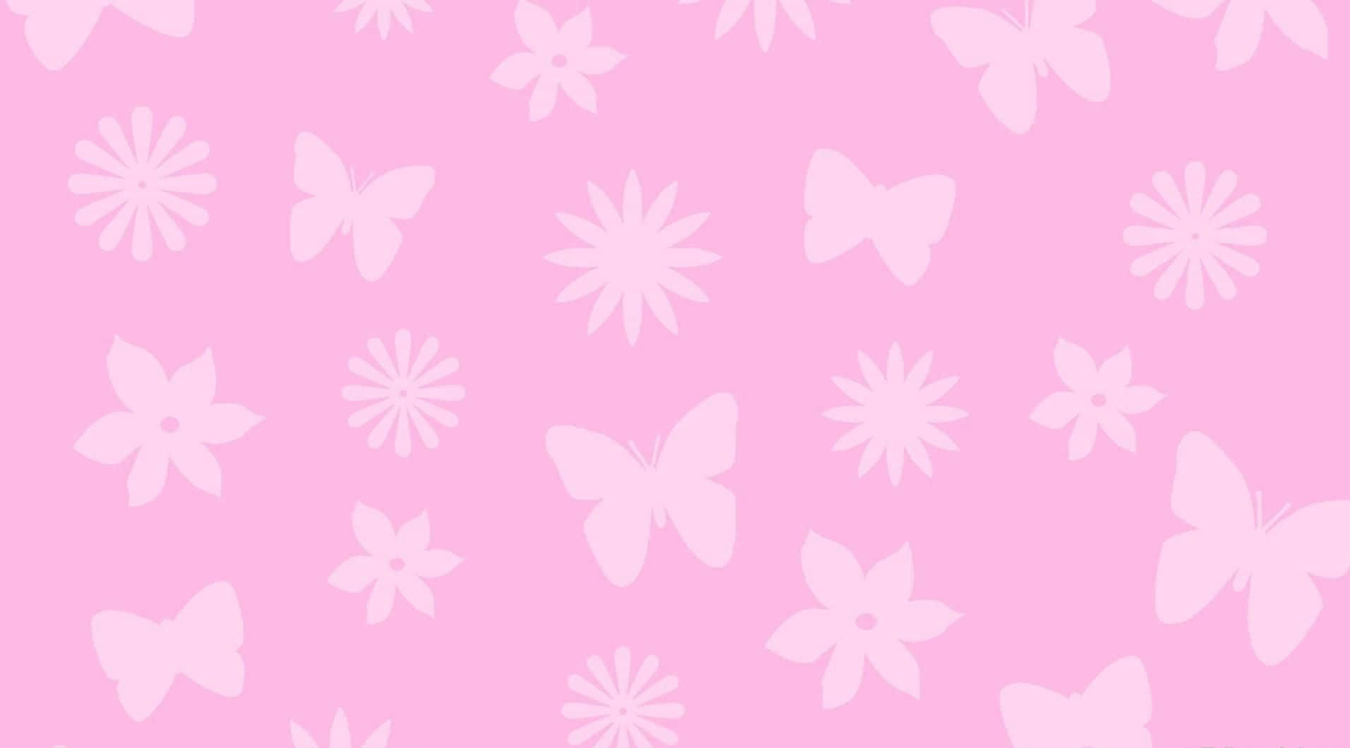 Laat jou lewe so kleurvol en pret wees soos hierdie Kawaii-pienk ontwerp. Muurpapier