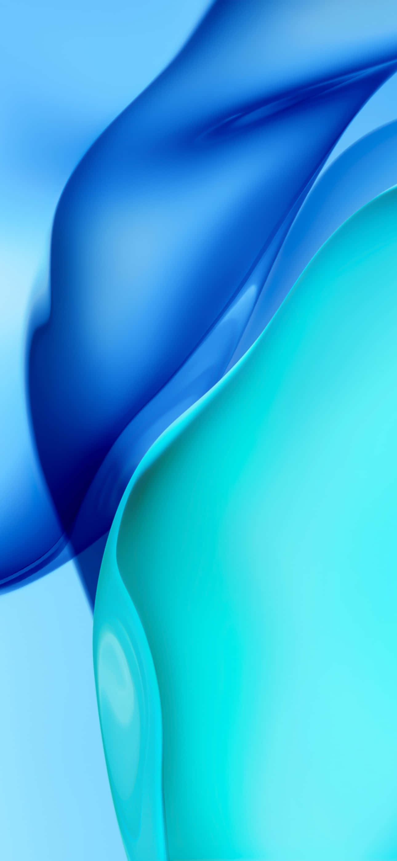 Laat jou ontspanne teal-lewe lewendig word. Muurpapier