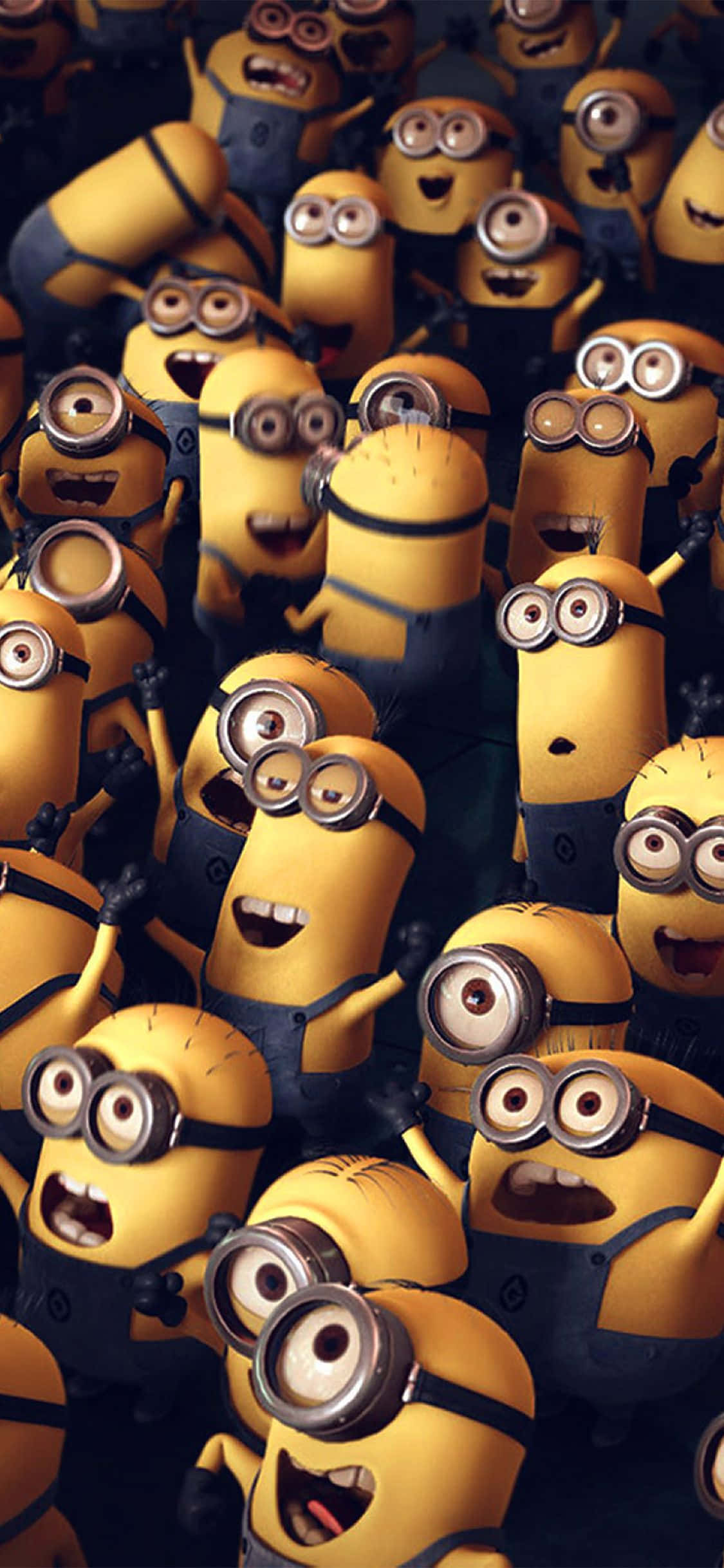 Lagende Despicable Me Minion iPhone Muurpapier