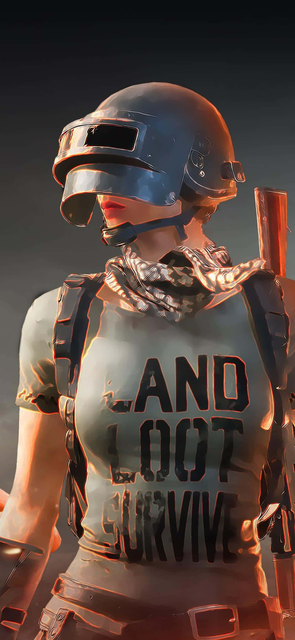 Land, Plunder, Oorleef PUBG iPhone Muurpapier