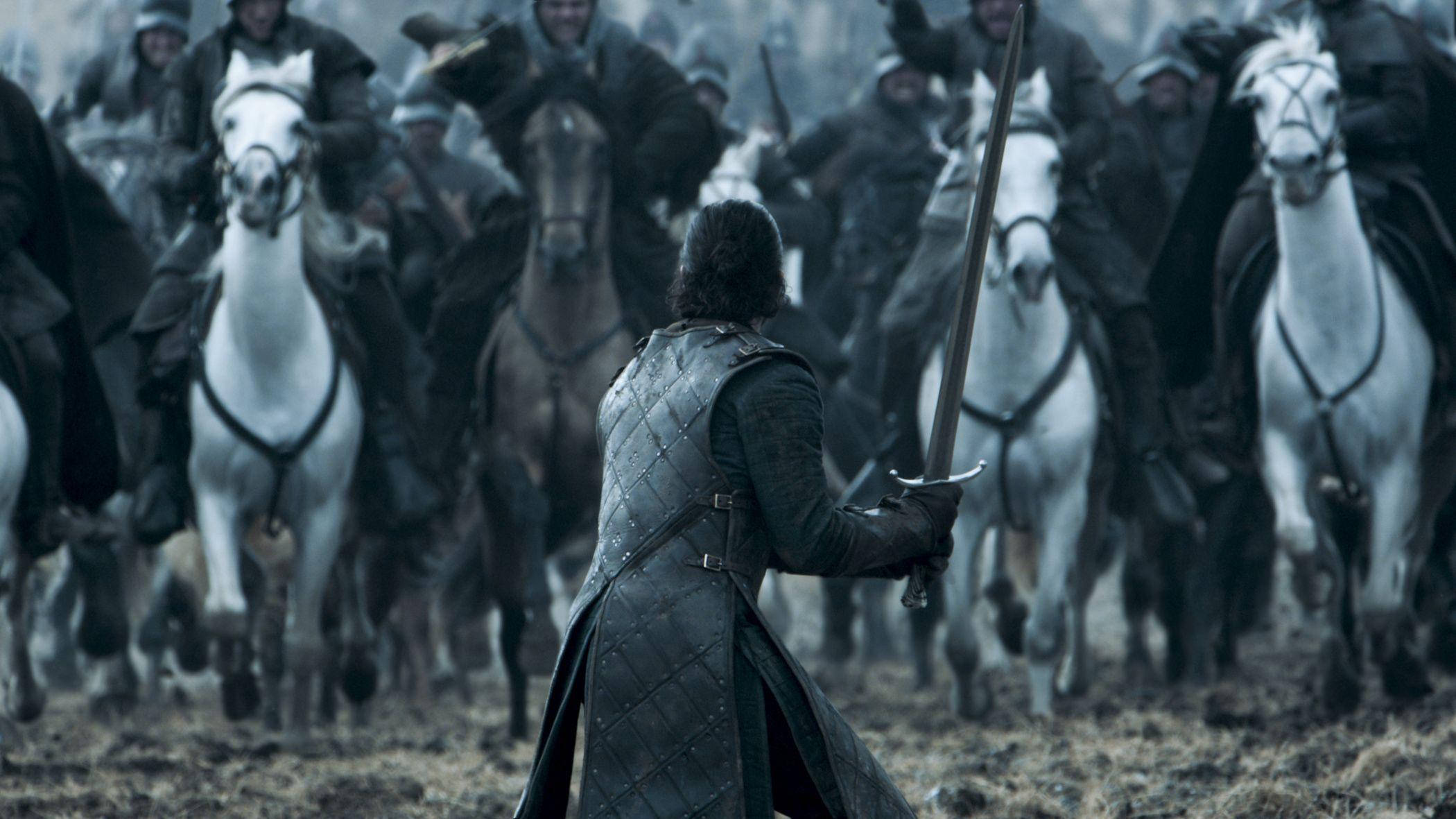 Lannister Soldate Jon Snow Game of Thrones Muurpapier