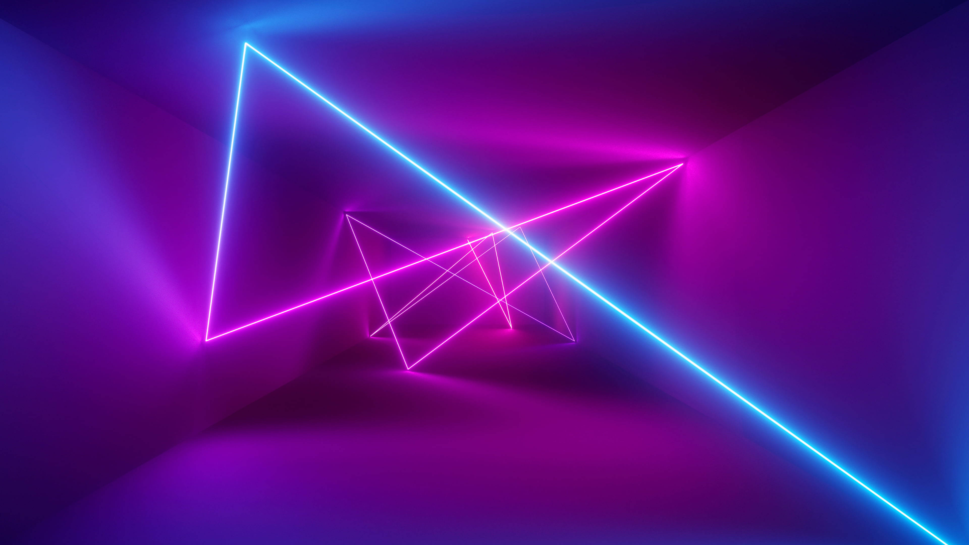 Laserbarrier LED 4K Muurpapier