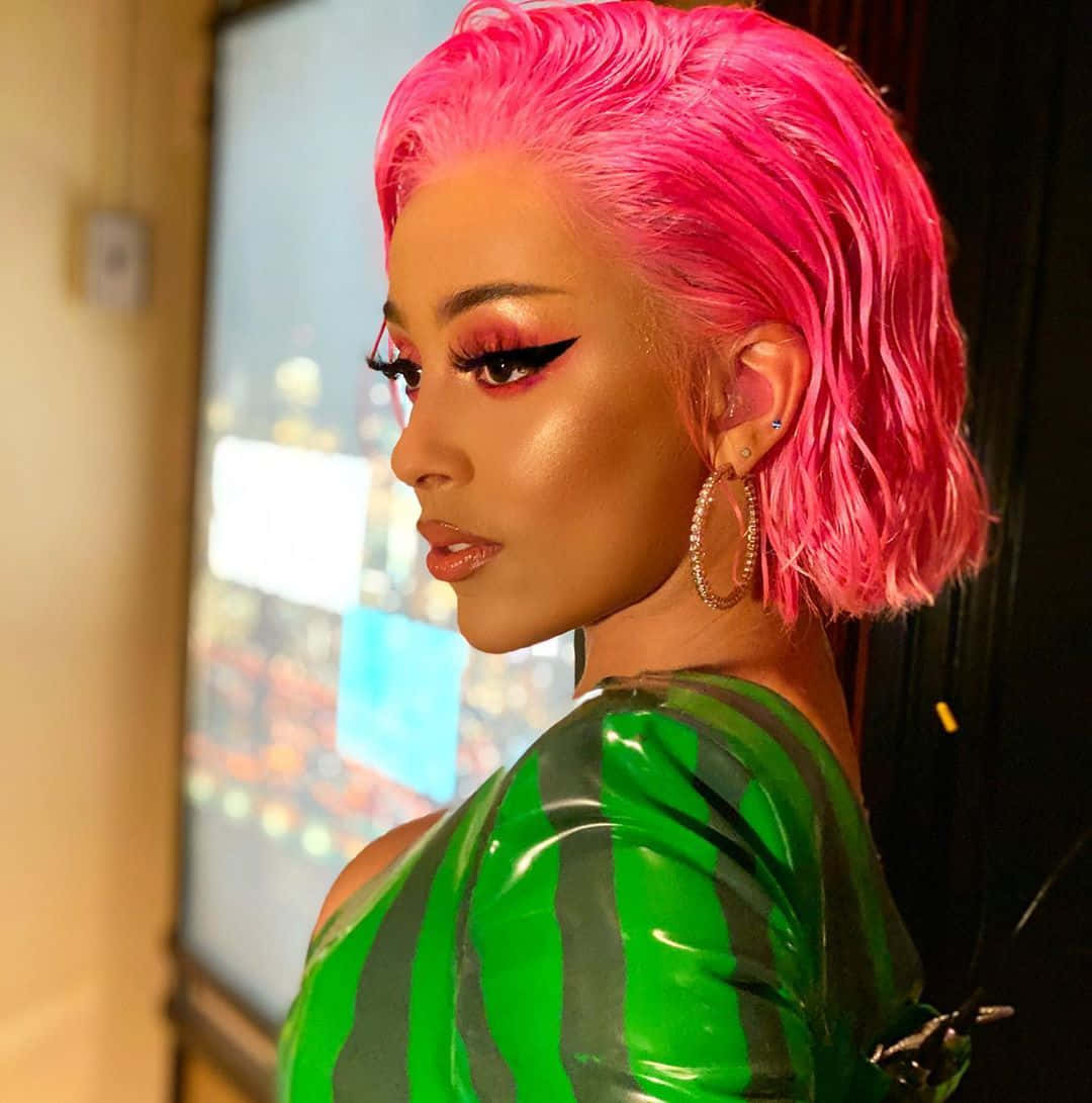 Leef die Lewe met Styl: Doja Cat Muurpapier