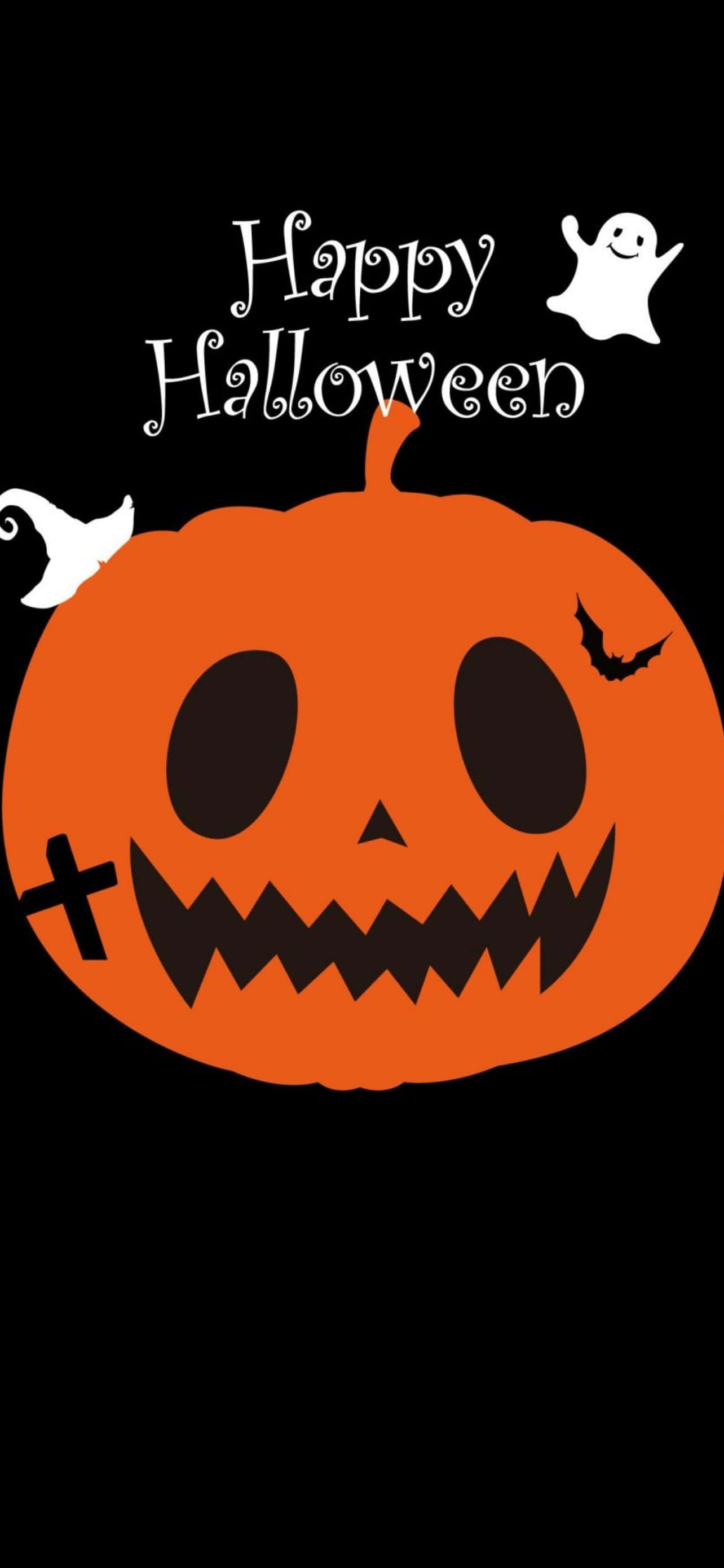 Leer of trakteer? Kry hierdie grillerige Halloween-geïnspireerde iPhone-agtergrond om jou liefde vir die beste vakansie van die jaar uit te druk! Muurpapier