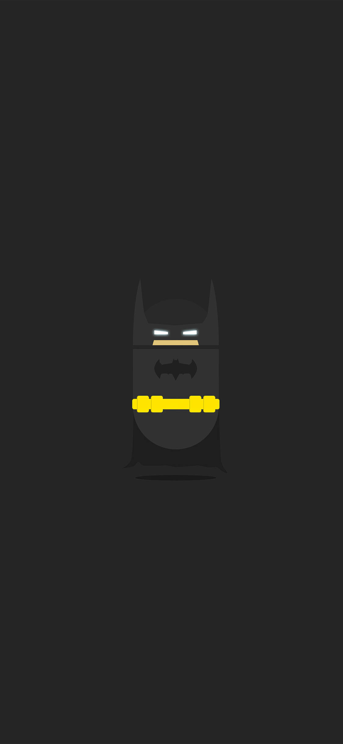 Lego Batman Minimaal Donker iPhone Muurpapier