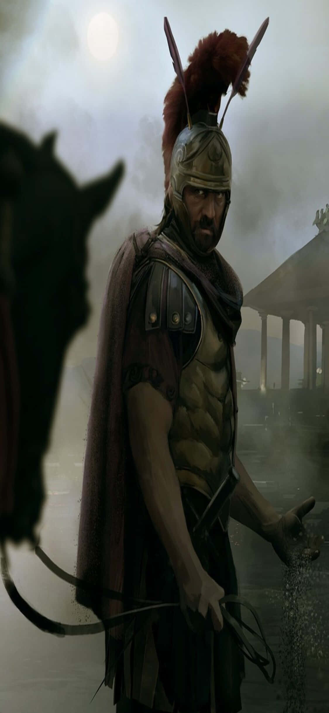 Lei jou ryk tot oorwinning in Total War Rome 2 op jou iPhone XS Muurpapier