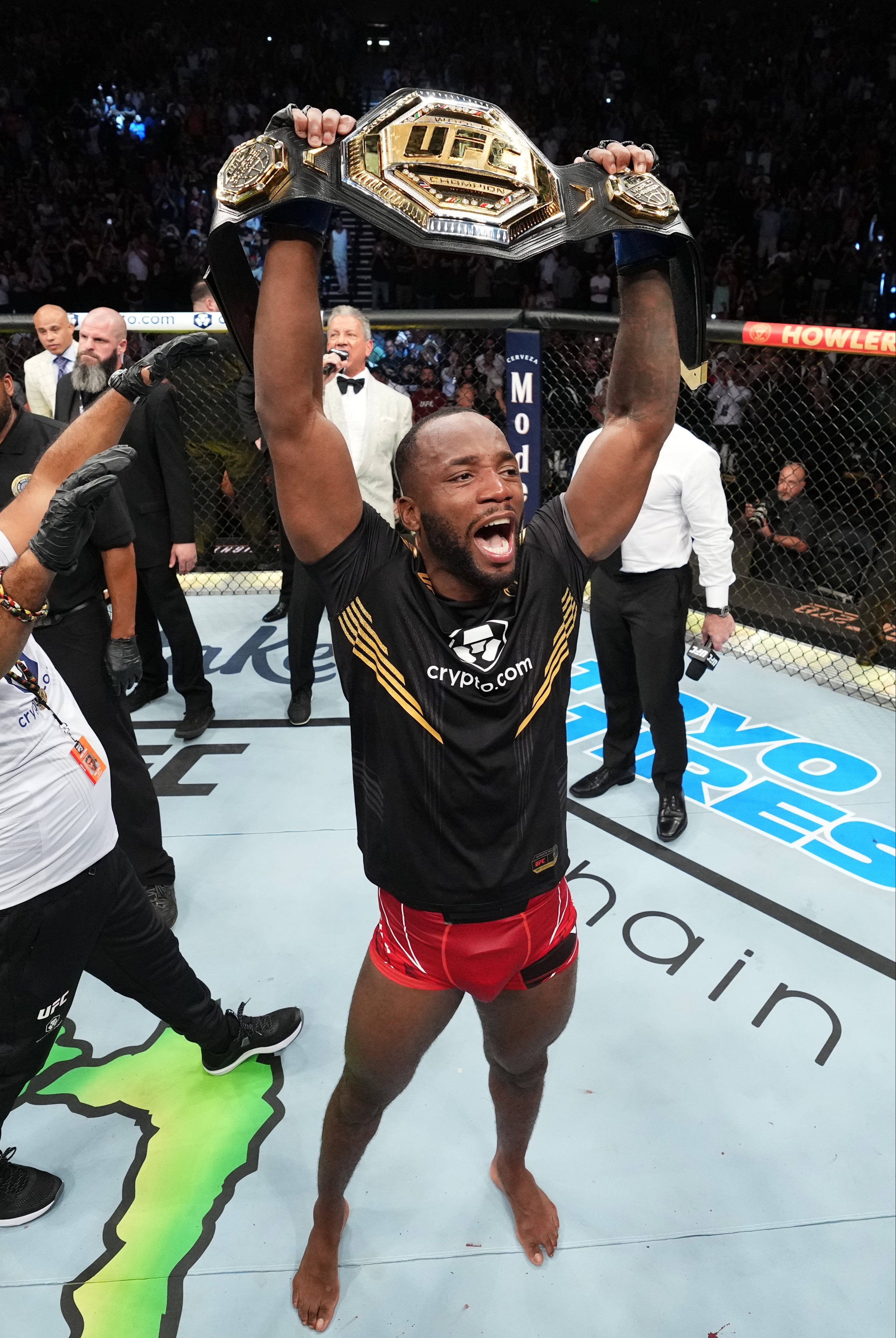Leon Edwards Oorwinning Muurpapier