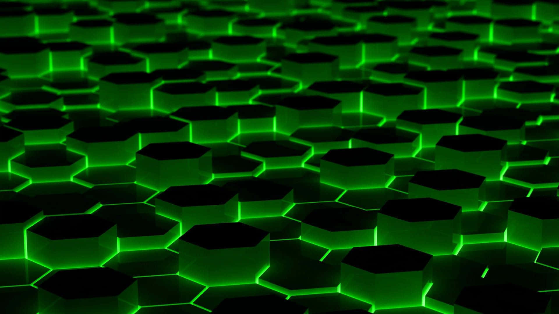 Lewendige Neon Groen Estetiese Agtergrond Muurpapier