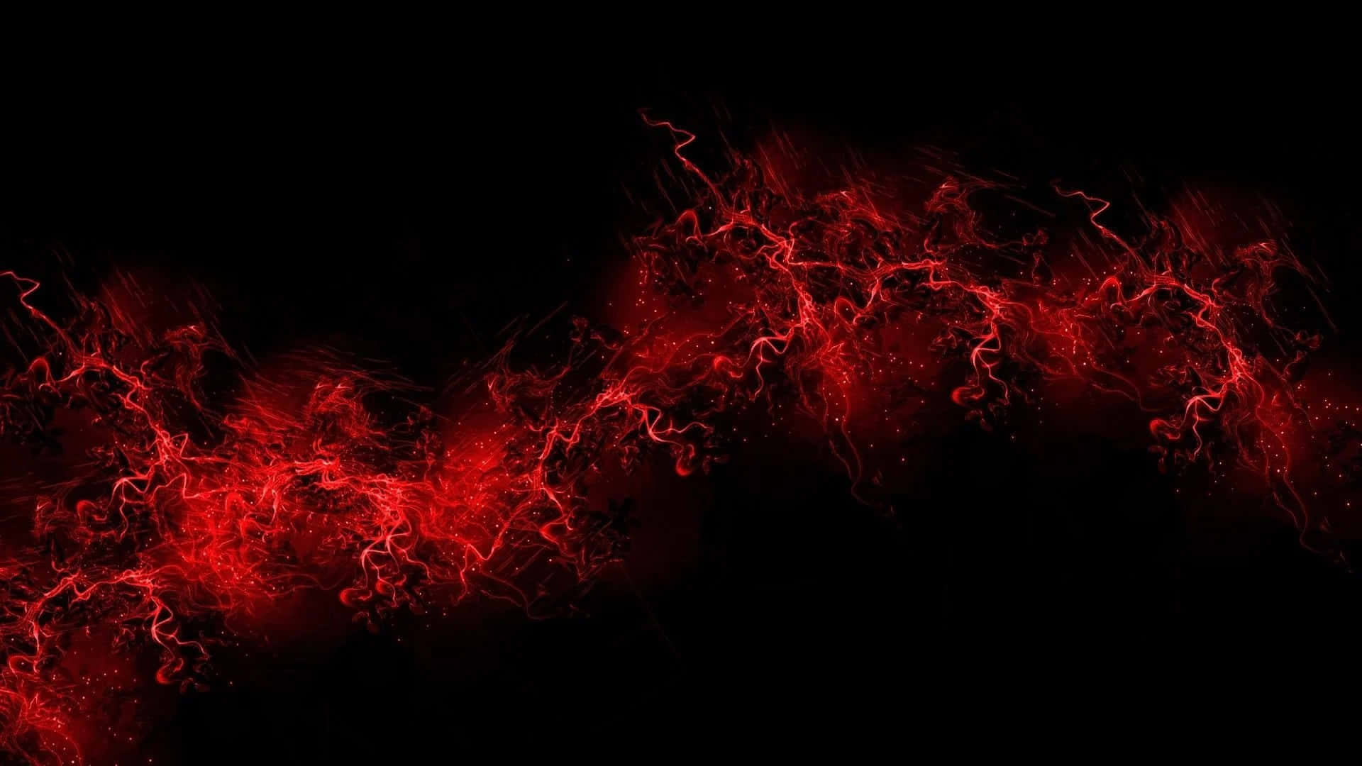 Lewendige Neon Rooi Agtergrond Muurpapier