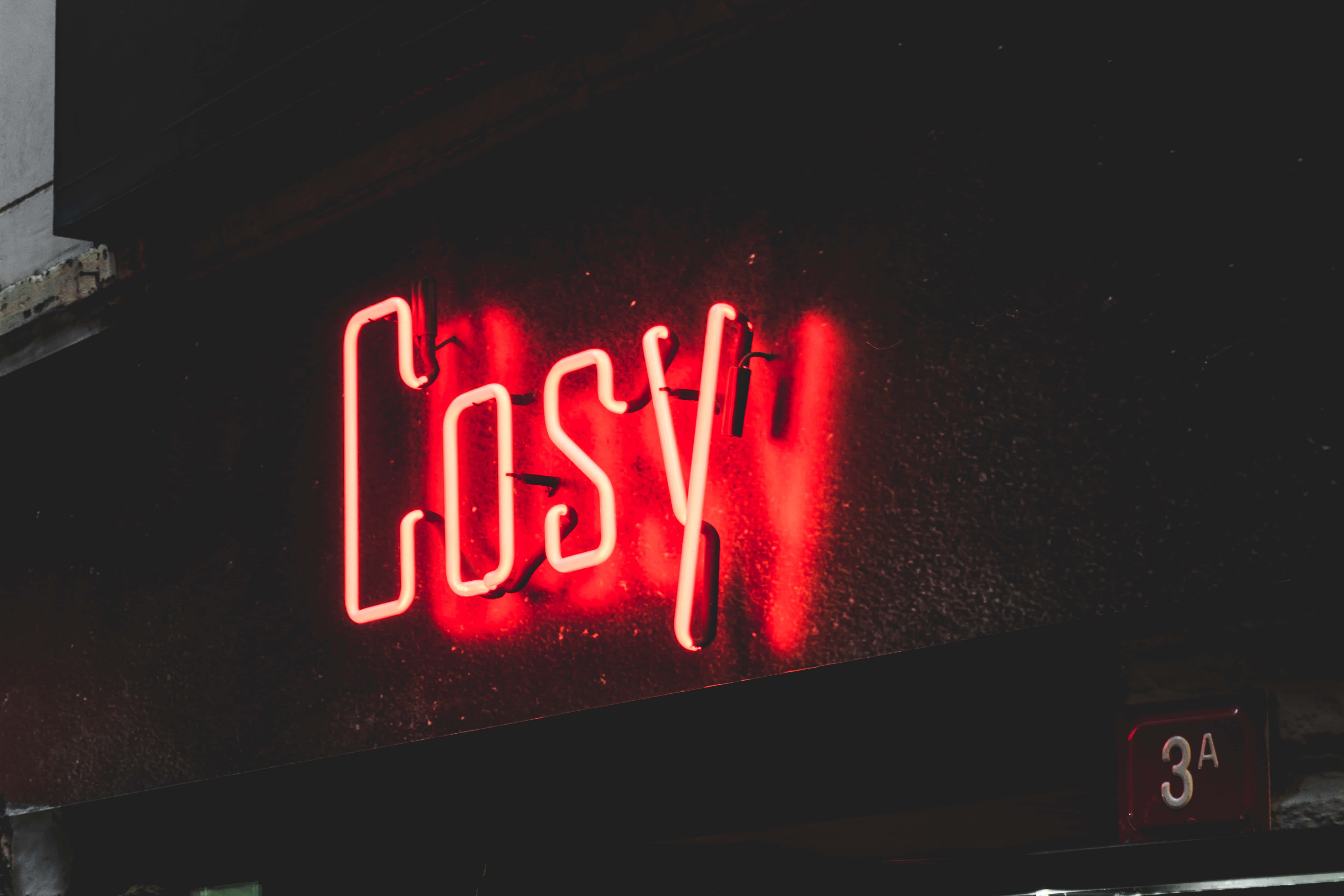 Lewendige Neon Rooi Agtergrond Muurpapier