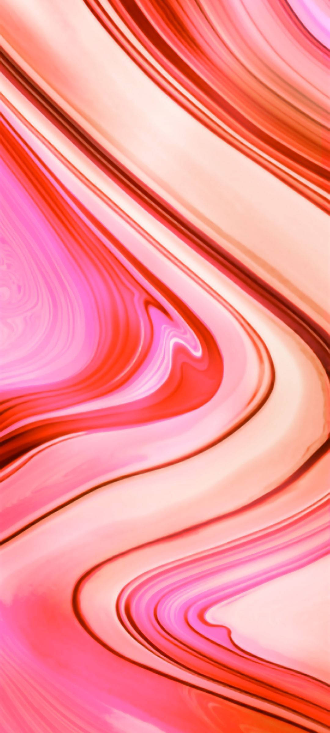 Lewendige Redmi 9 met pragtige abstrakte vloeibare kleurspatsel-agtergrond Muurpapier