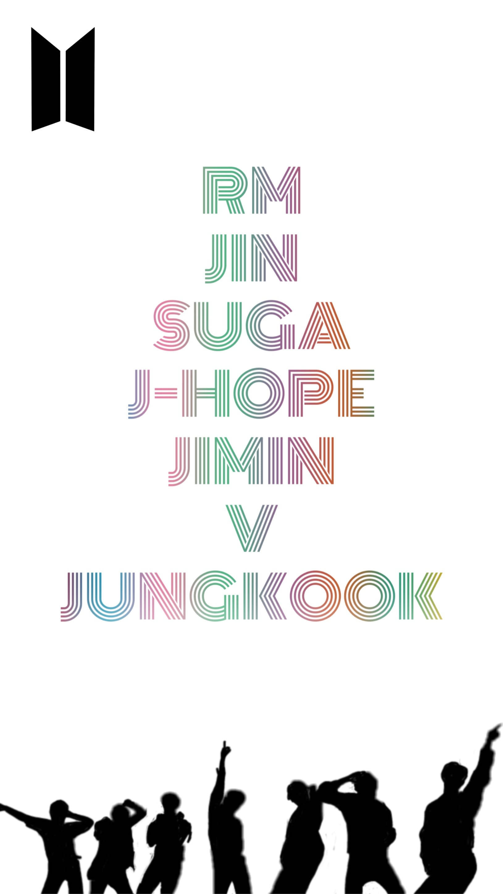 Lidname BTS Dynamite Muurpapier