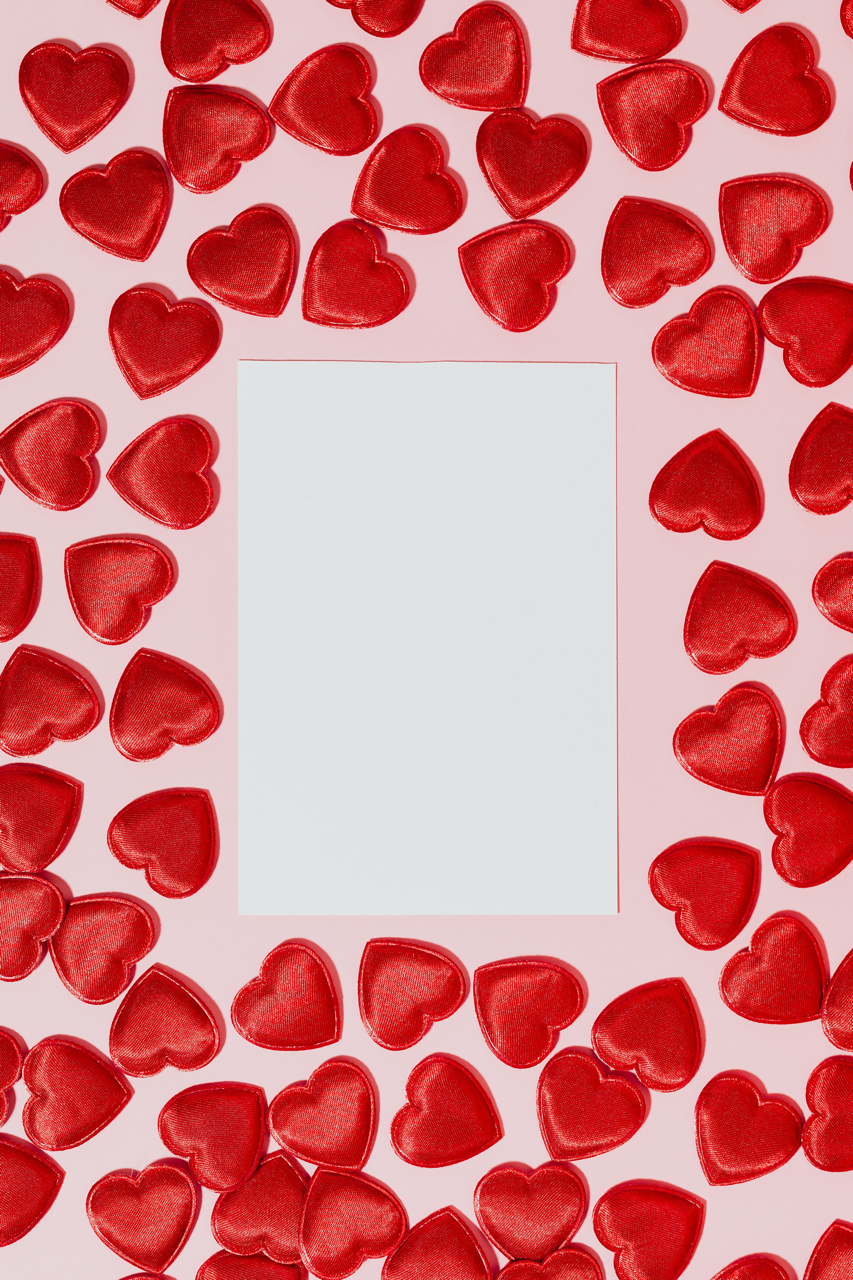 Liefde Hart agtergrond Muurpapier