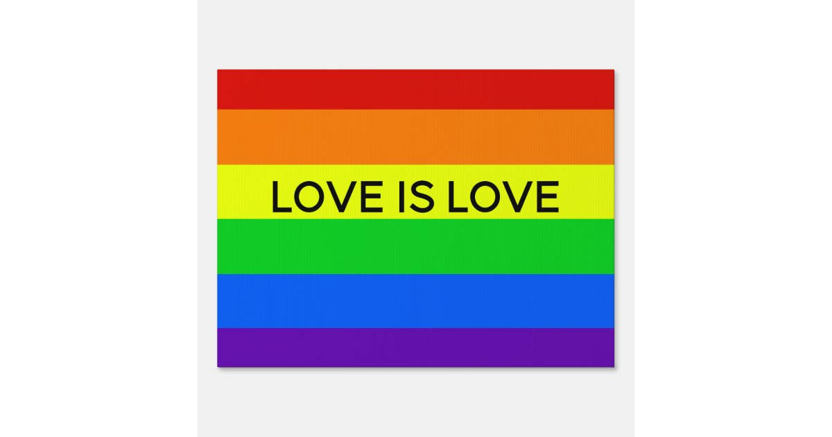 Liefde is Liefde en Trotsvlag Muurpapier