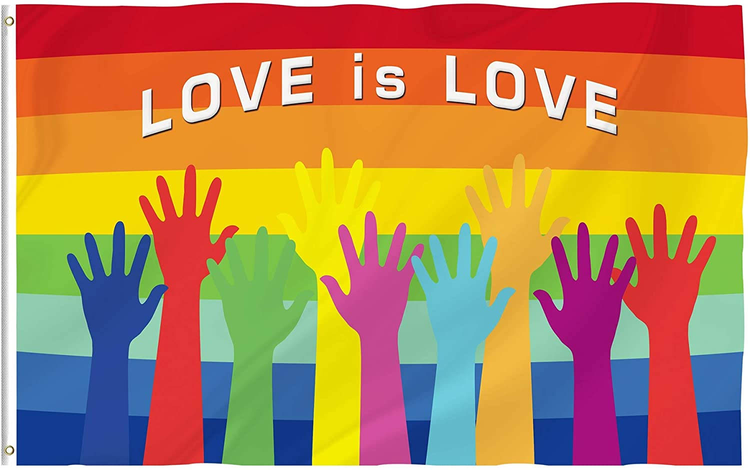 Liefde is Liefde Gelykheid Muurpapier