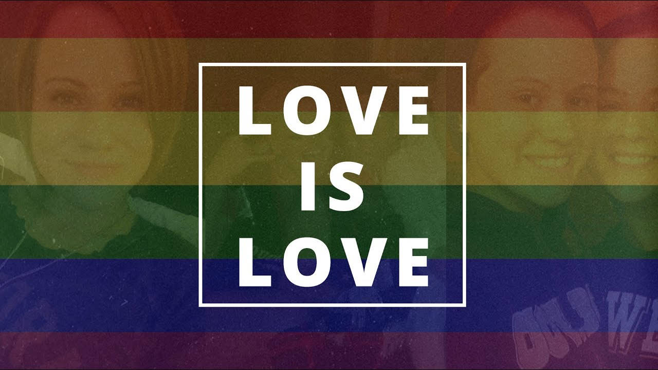Liefde is Liefde en Lesbies Muurpapier