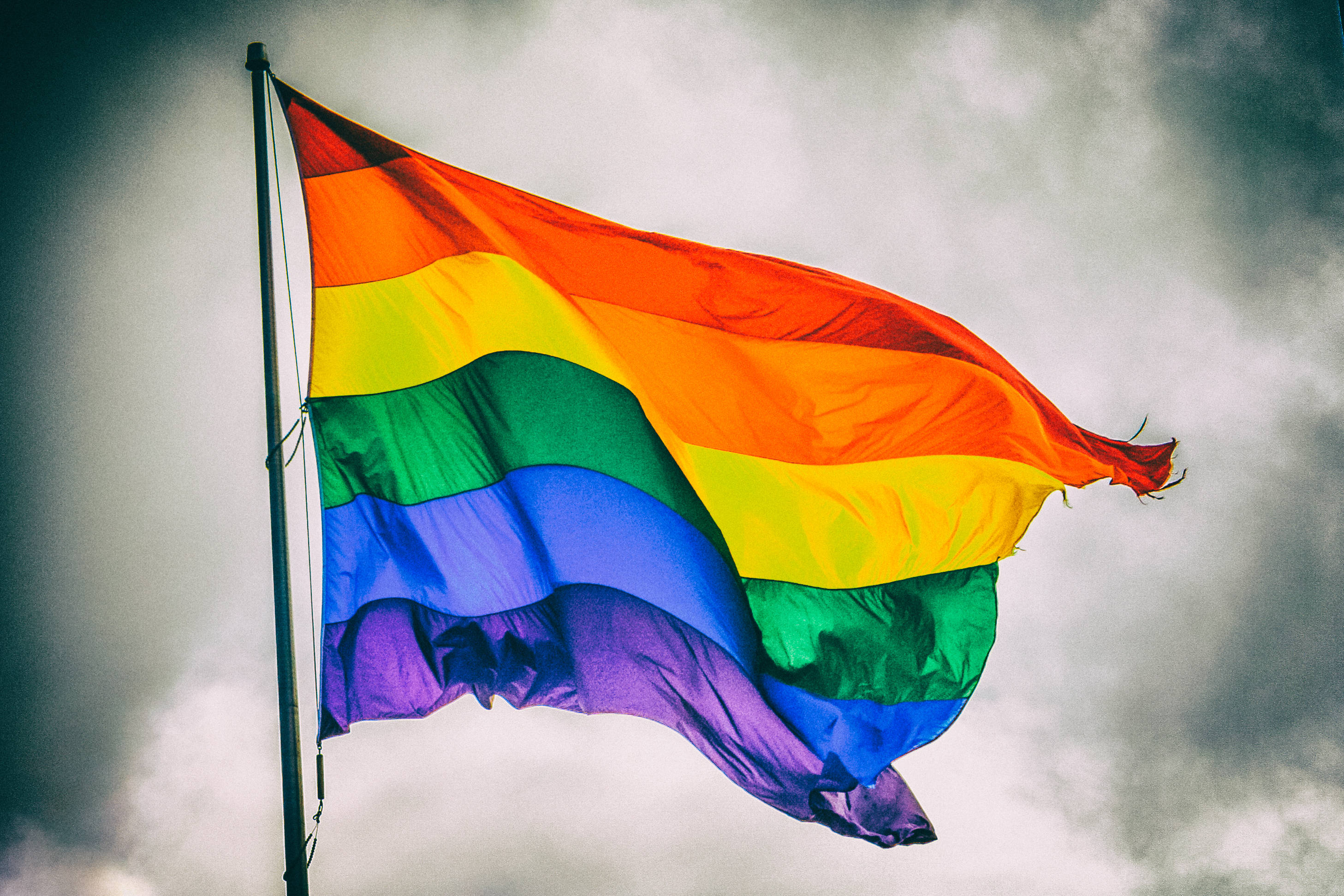 Liefde Is Liefde Pride Vlag Muurpapier