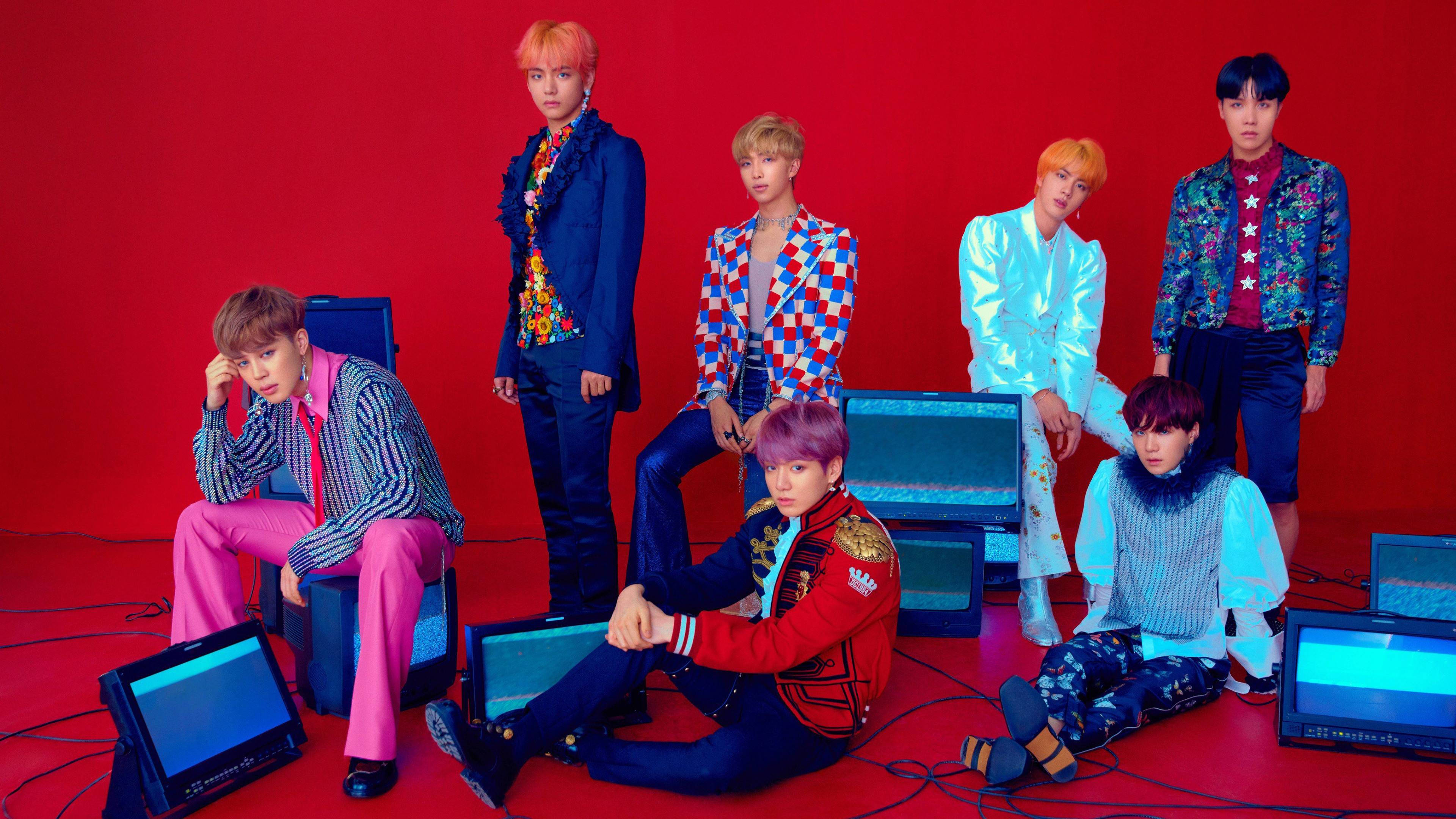 Liefde Jouself Antwoord Koel BTS Skootrekenaar Muurpapier