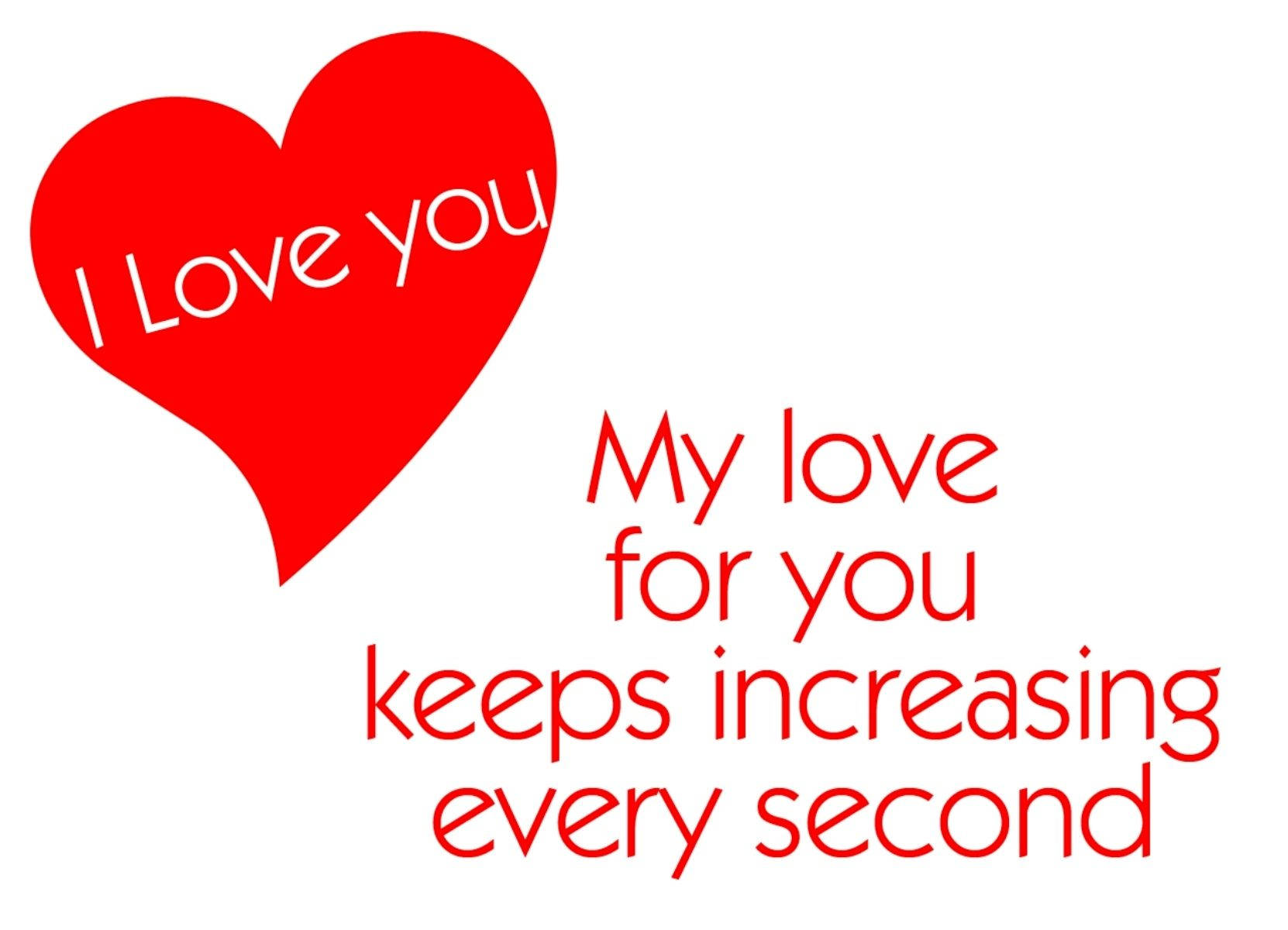 Lieflike Ek Lief My Meisie Rooi Hart Muurpapier