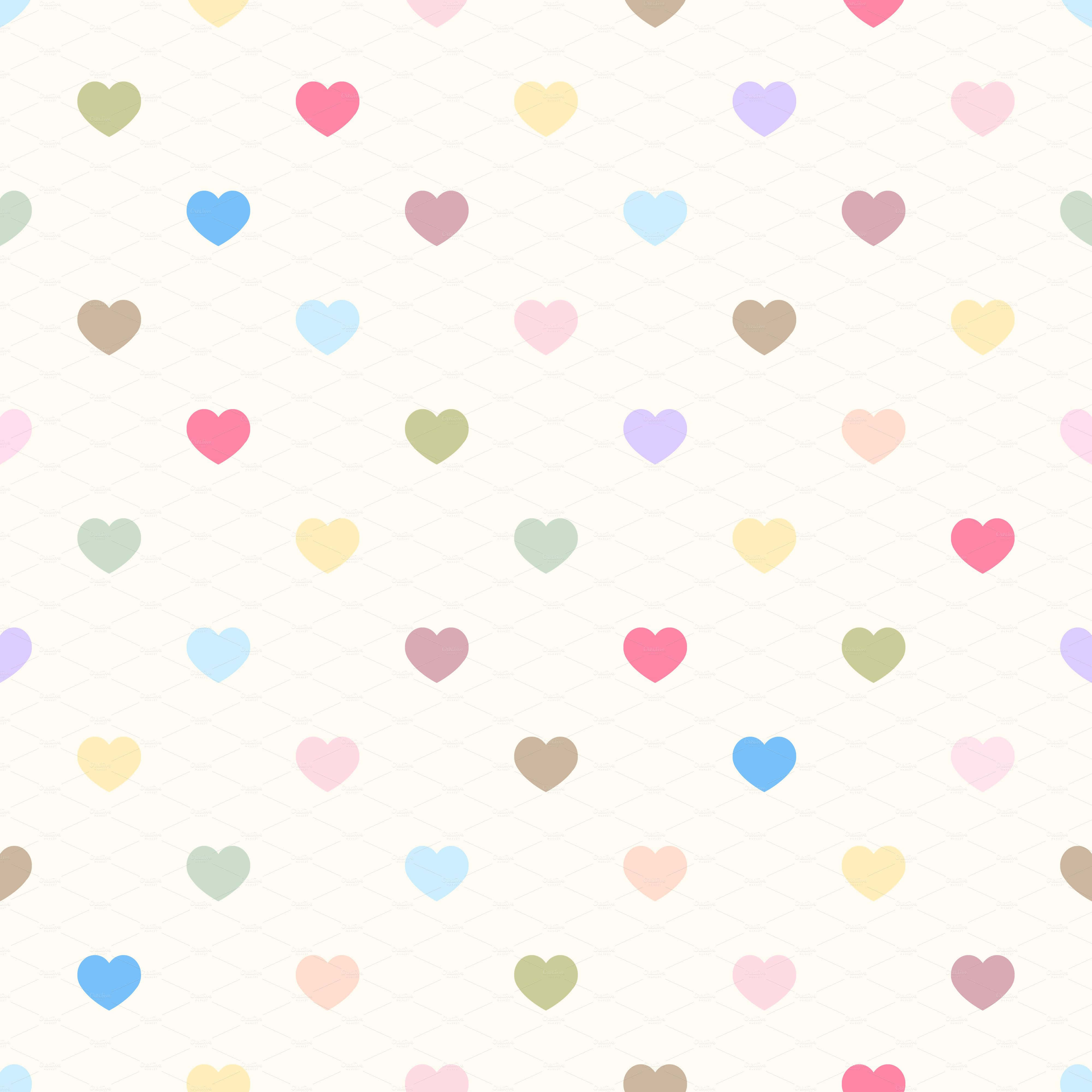 Lieflike Hartgevulde Agtergrond Muurpapier