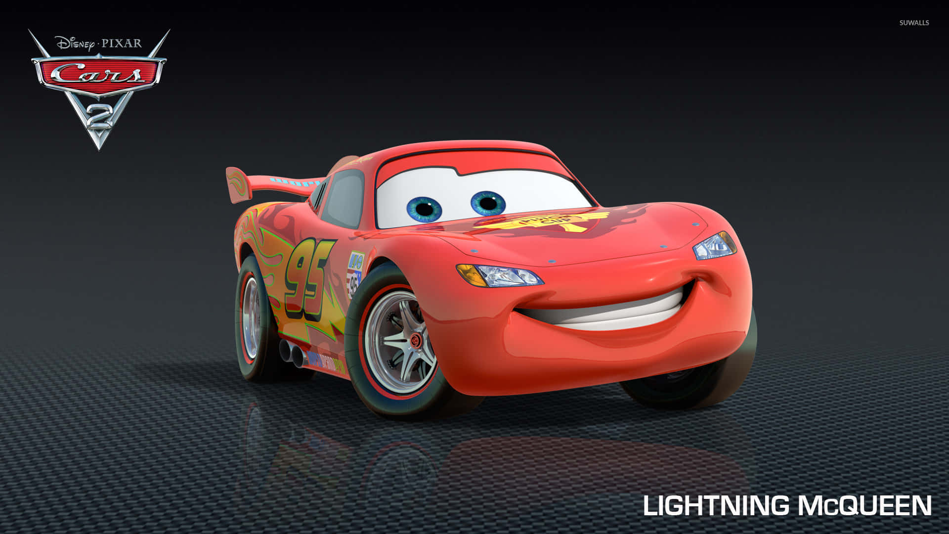 lightning mcqueen agtergrond Muurpapier