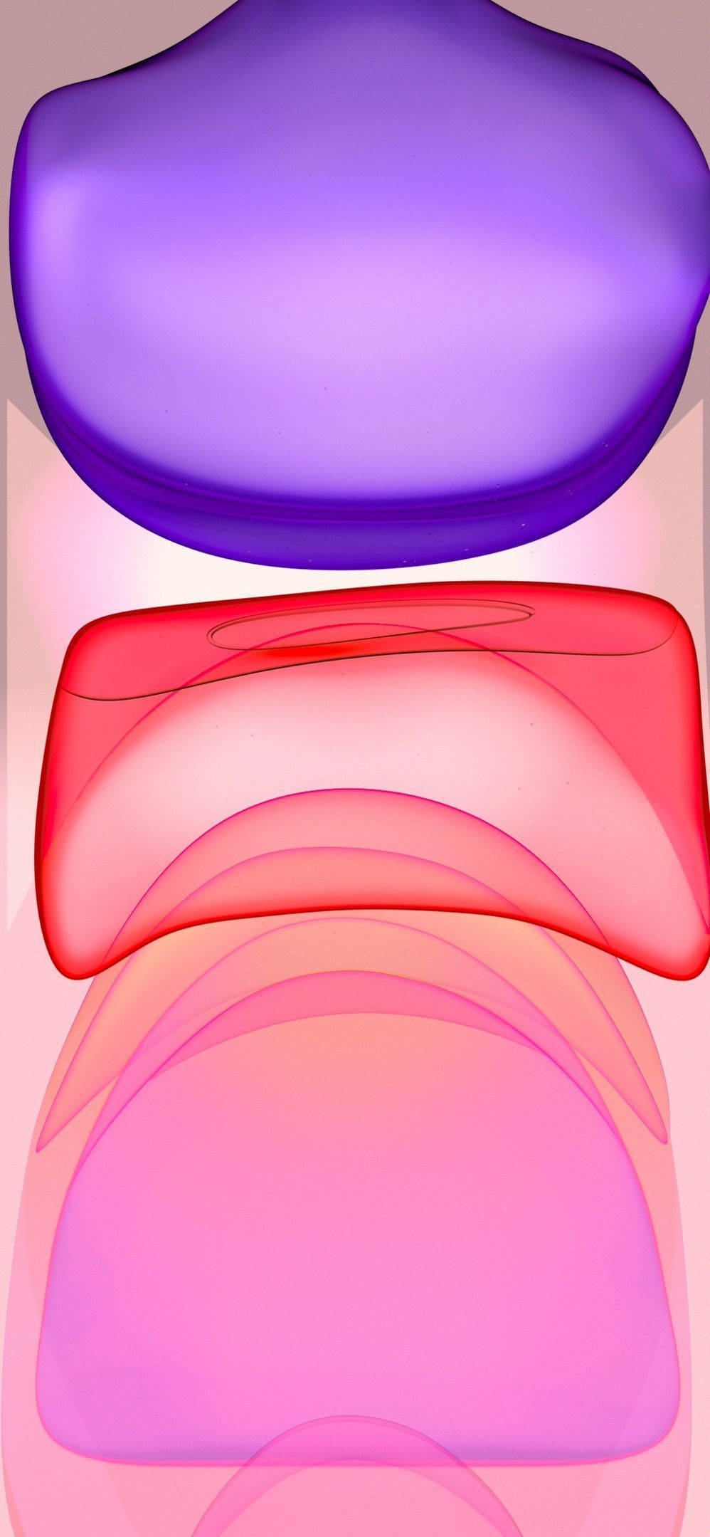 Ligpers iPhone-blokbeeldhouwerk Muurpapier