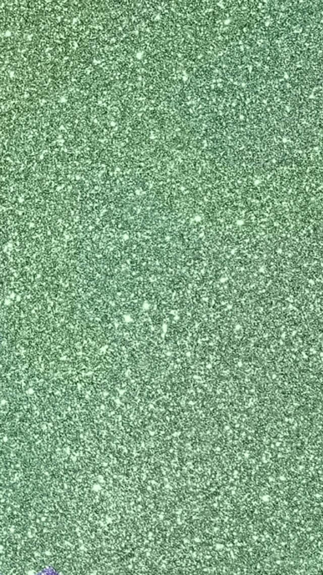 Ligte Groen Glitter Agtergrond Portret Muurpapier