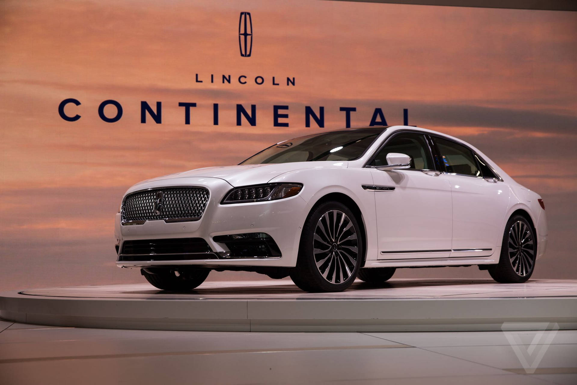 Lincoln Motor By Die Detroit Motor Show — Koel motors Muurpapier