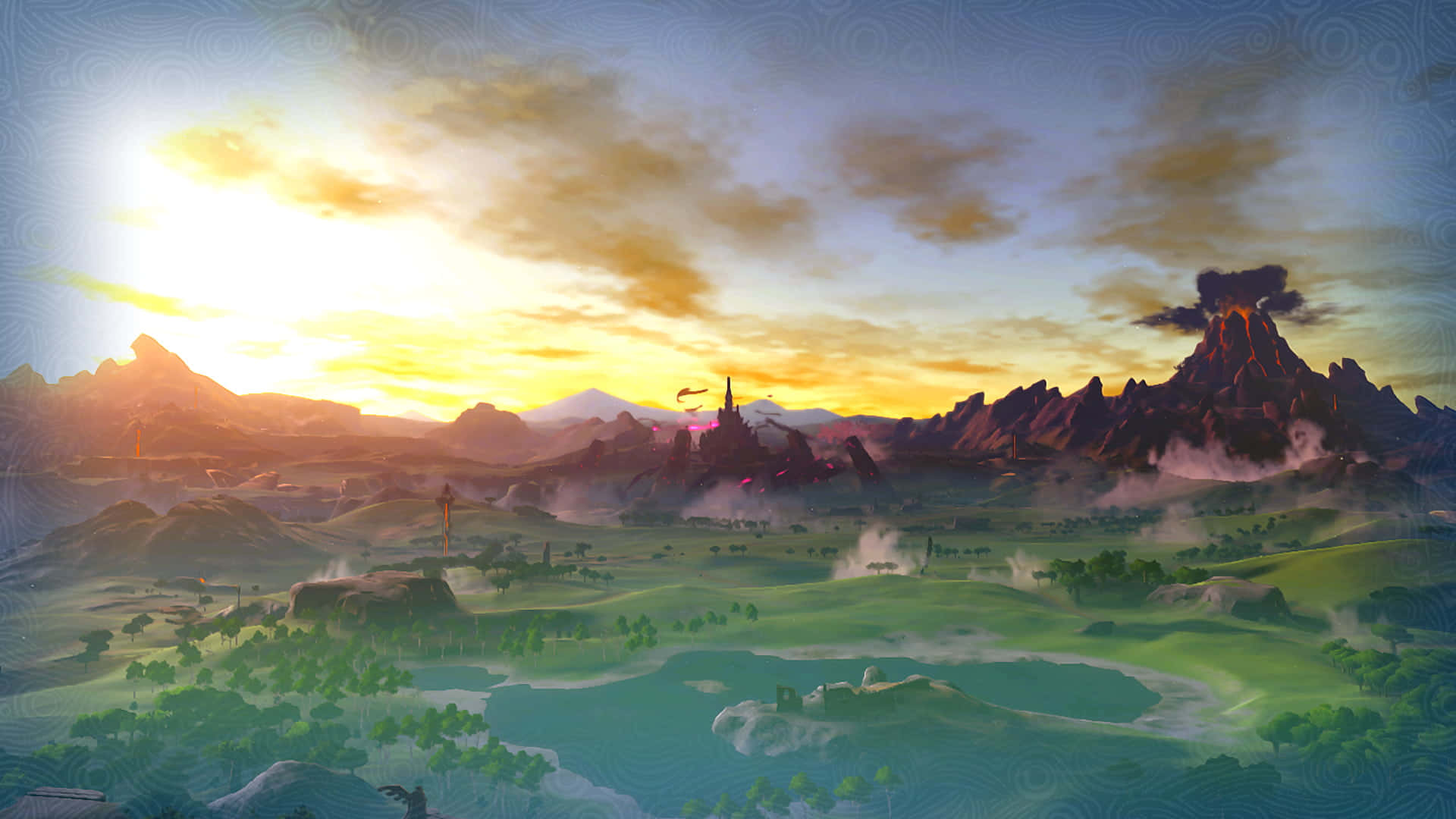 Link begin aan 'n lewensveranderende reis in die Legend of Zelda Muurpapier