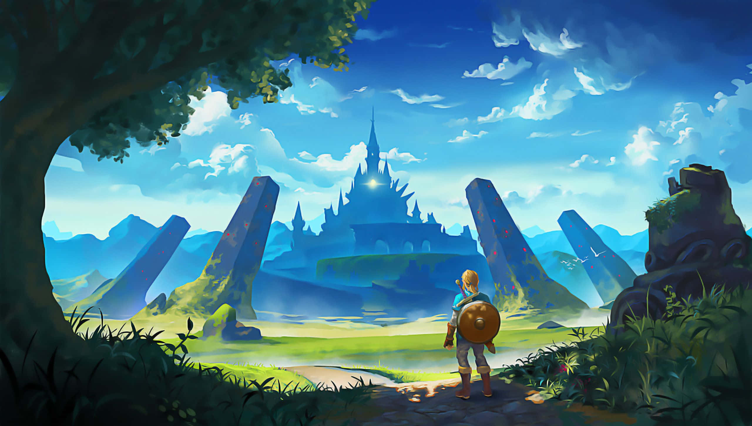 Link begin sy avonture Muurpapier