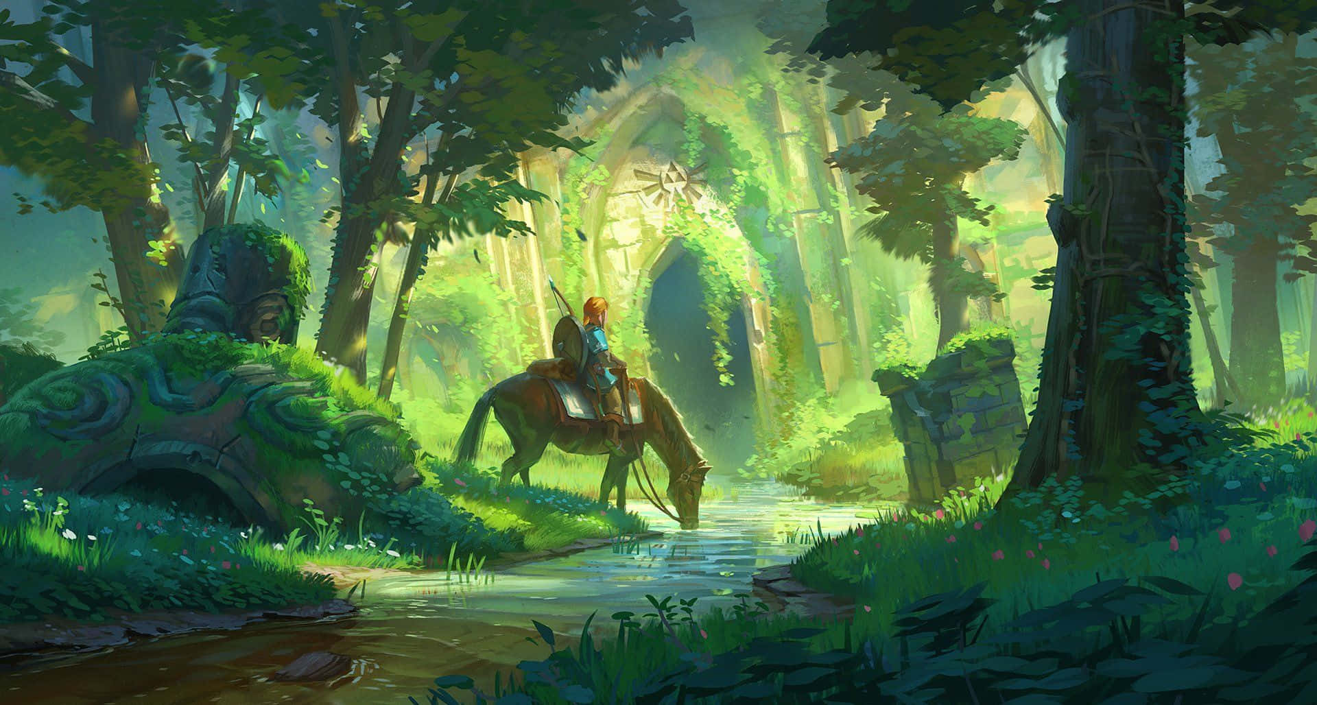 Link, die Held van Hyrule in The Legend of Zelda