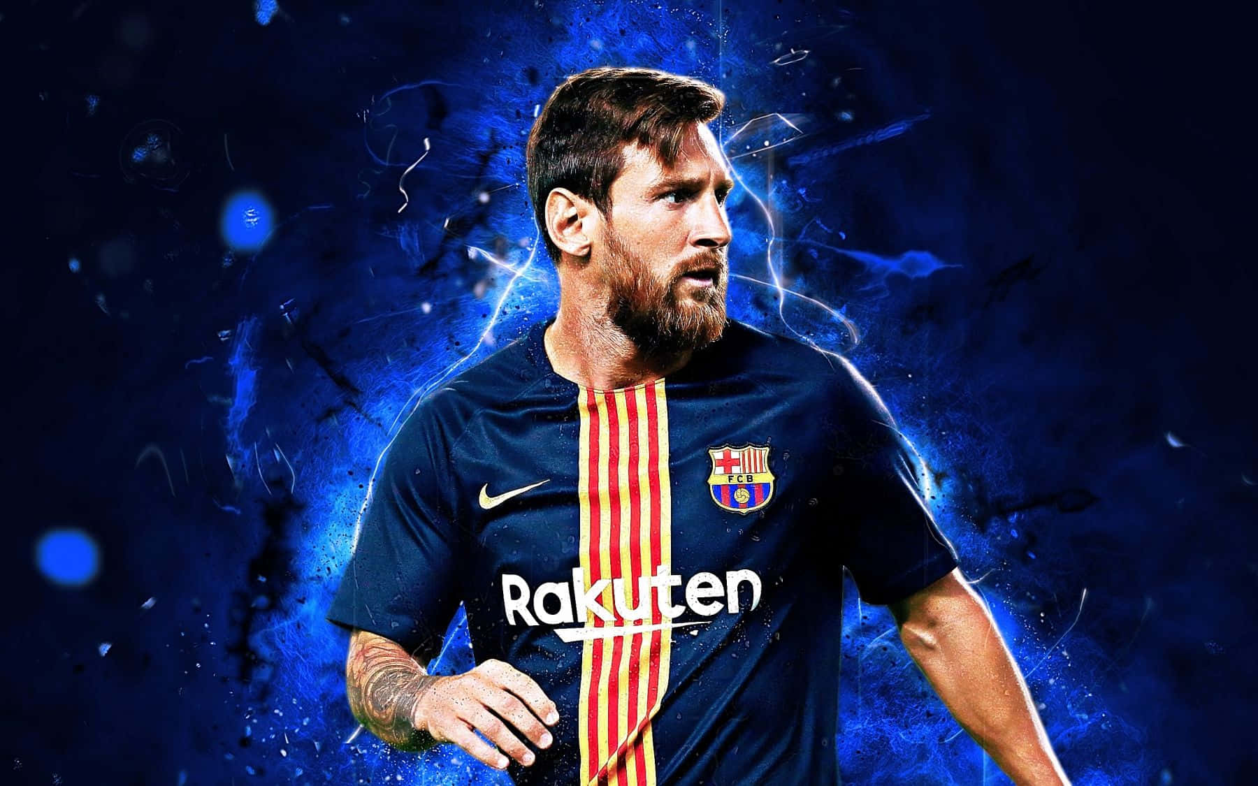Lionel Messi – Die Grootste Sokkerspeler van Alle Tye Muurpapier