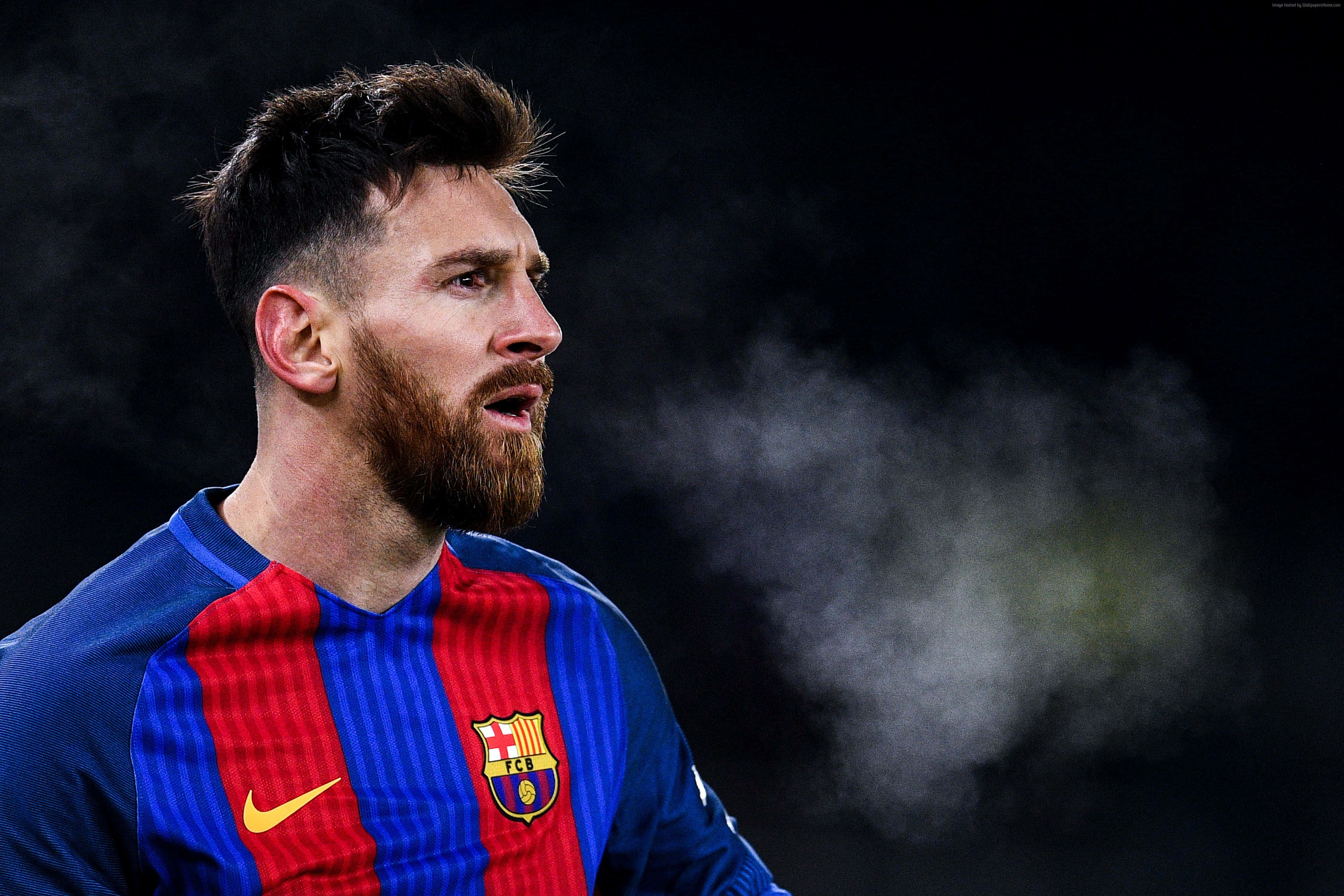 Lionel Messi Sokker 4K Muurpapier