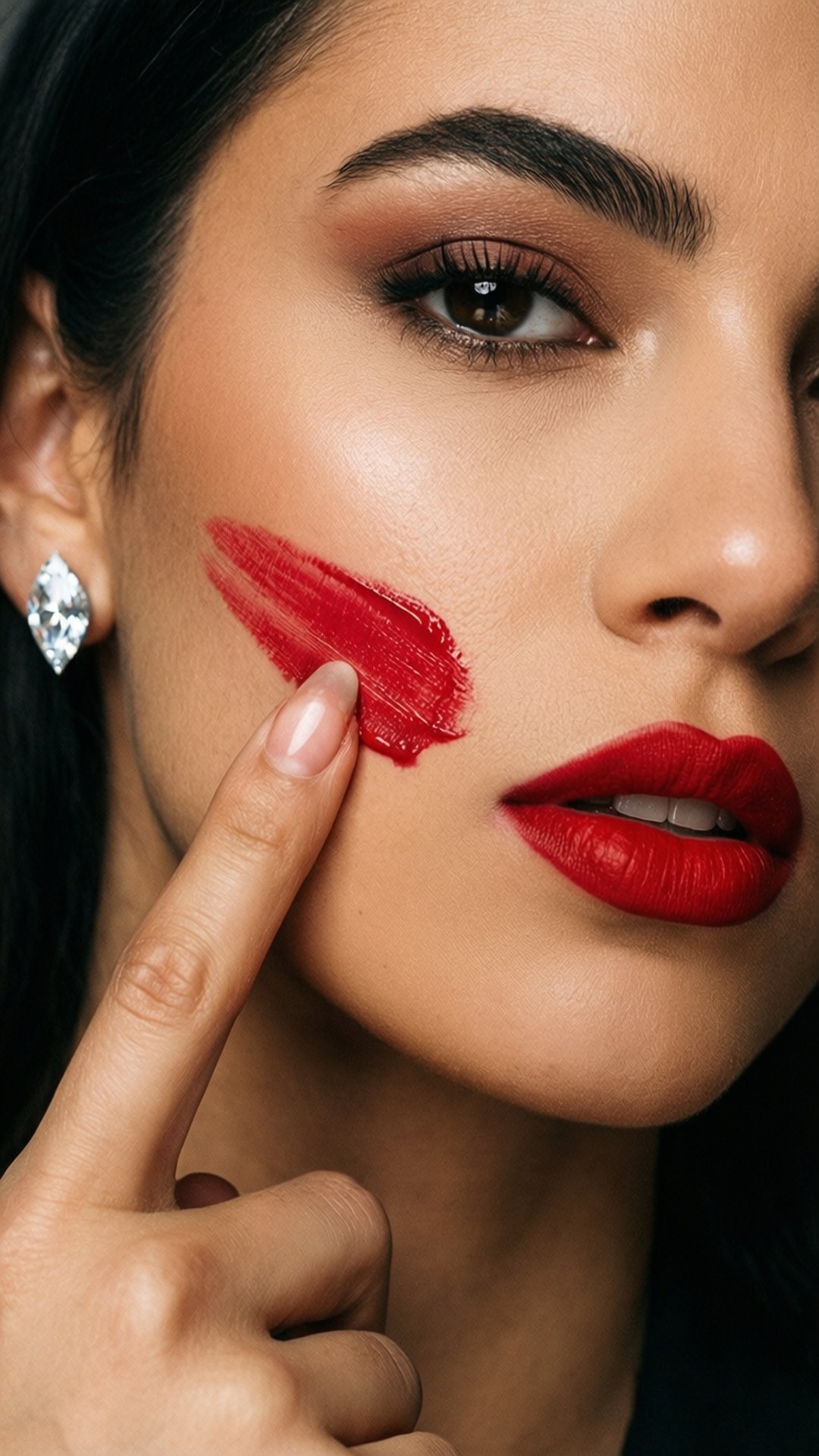 Lipgloss Baddie Muurpapier