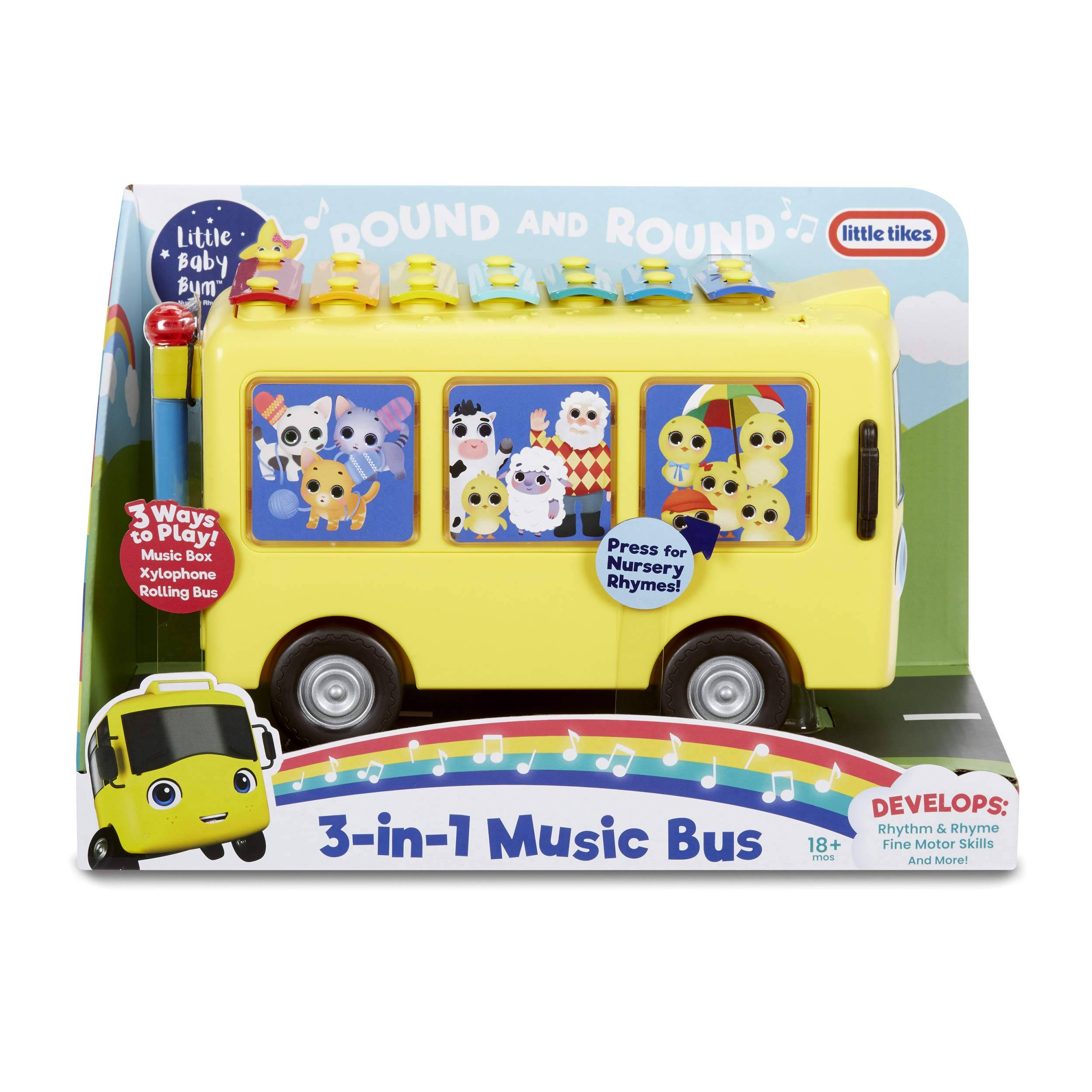 Little Baby Bum Musiekbus Muurpapier