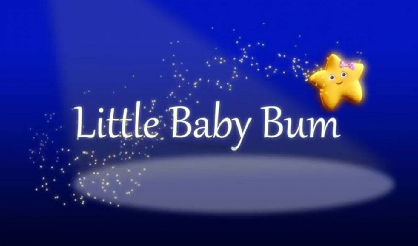Little Baby Bum Dansende Ster Muurpapier