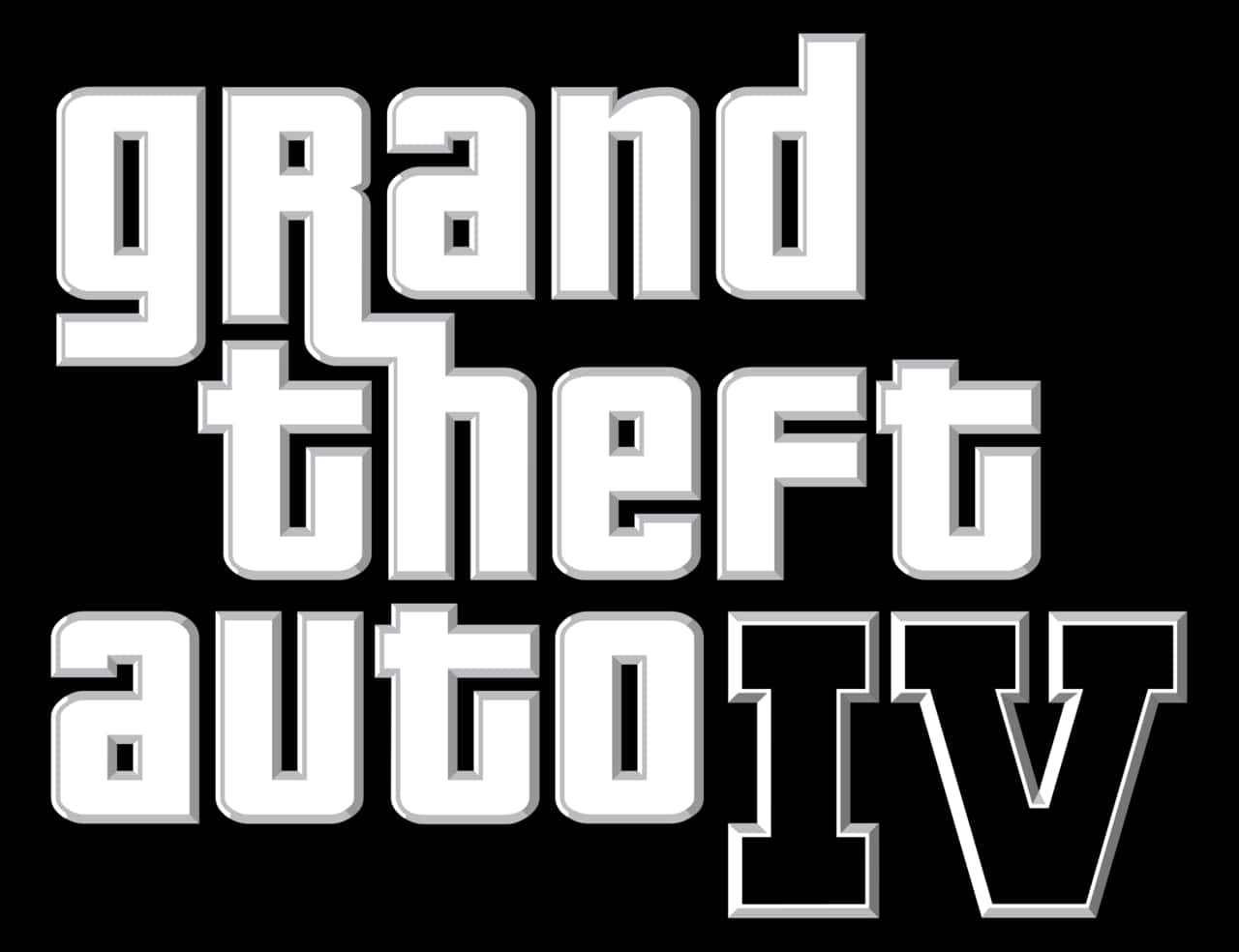 Logo van GTA IV Muurpapier