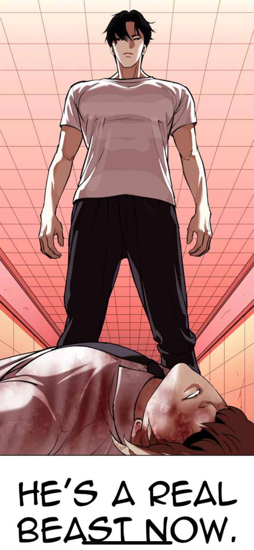 Lookism Johan en Zack Muurpapier