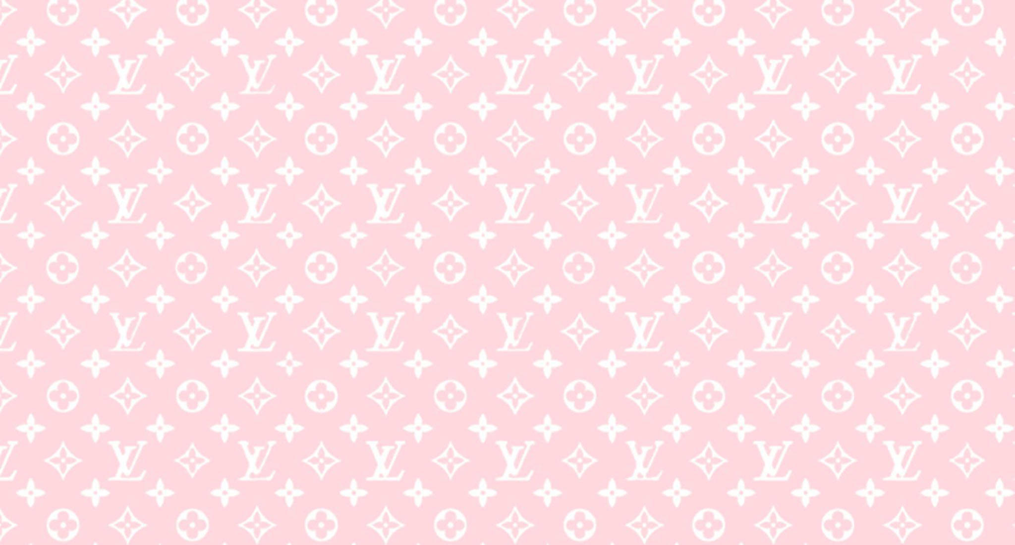 Louis Vuitton Estetiese Patroon Muurpapier