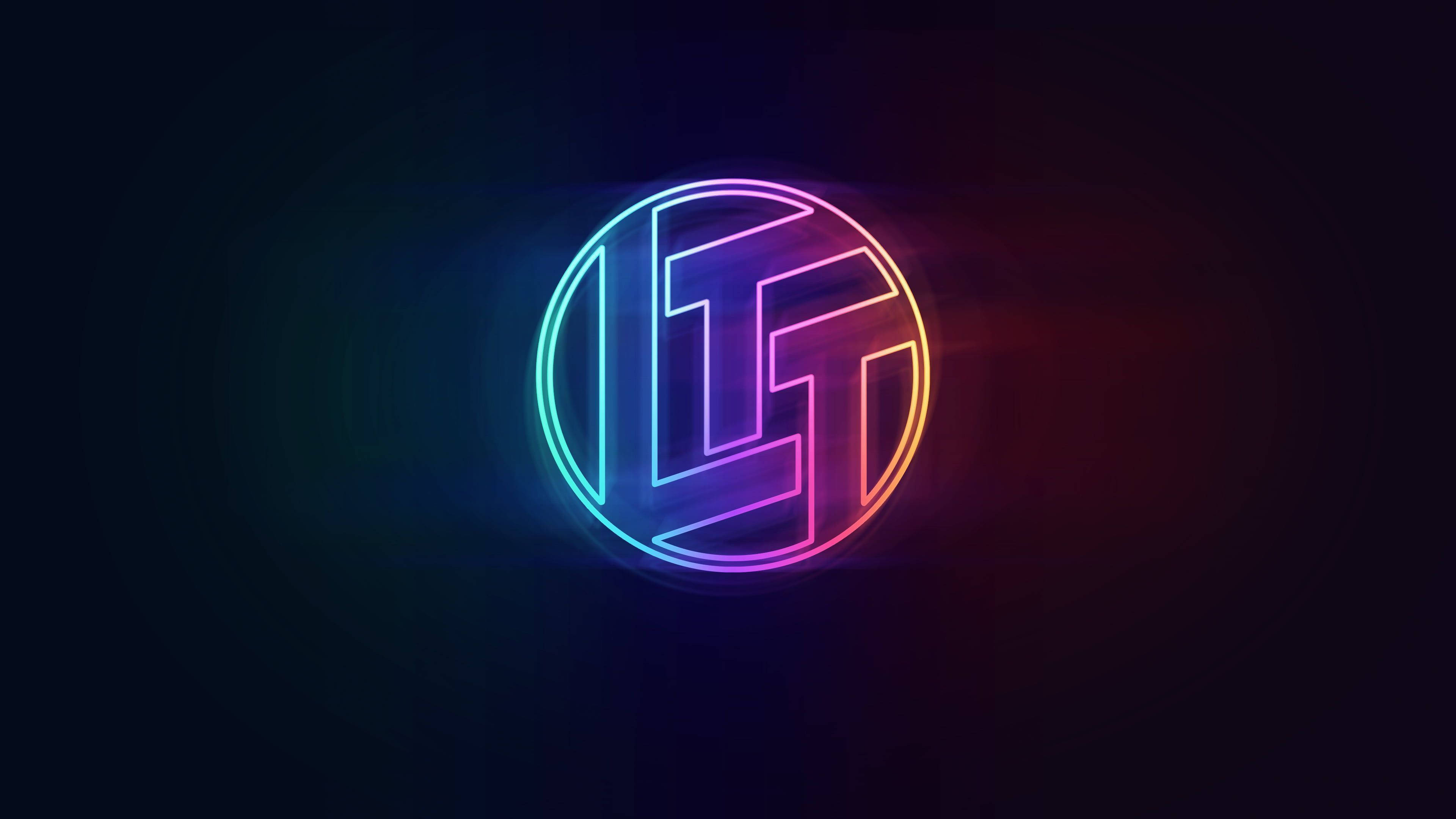 LTT-logo RGB 4K Muurpapier