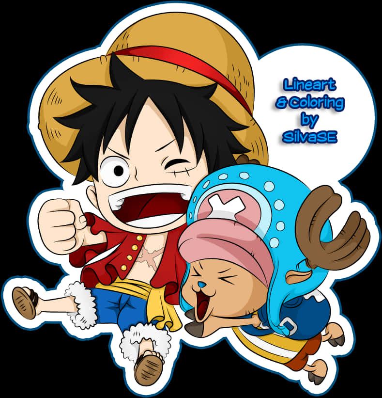 Luffy Chopper - One Piece Luffy en Chopper, HD Png Laai Af