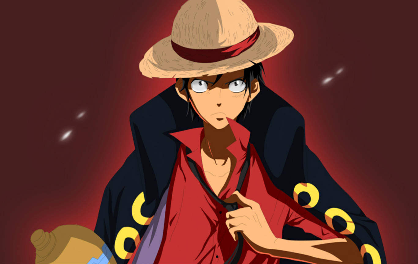Luffy Rooi Swart Klere
