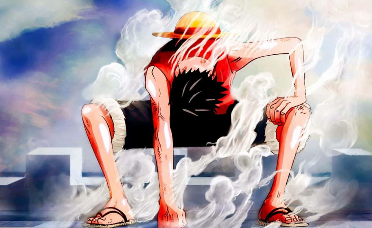 Luffy vaar na nuwe avonture Muurpapier