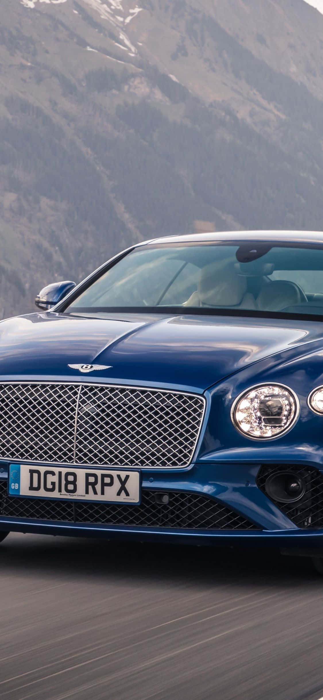 Luukse Verfyning: Bentley-geïnspireerde iPhone Muurpapier
