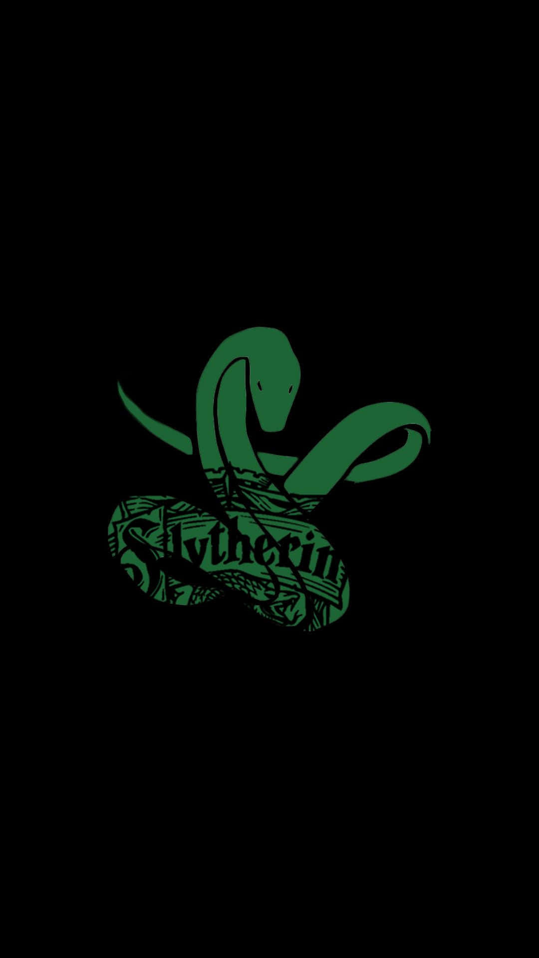 Maak gereed om by die Huis van Slytherin aan te sluit met hierdie betowerende estetika Muurpapier
