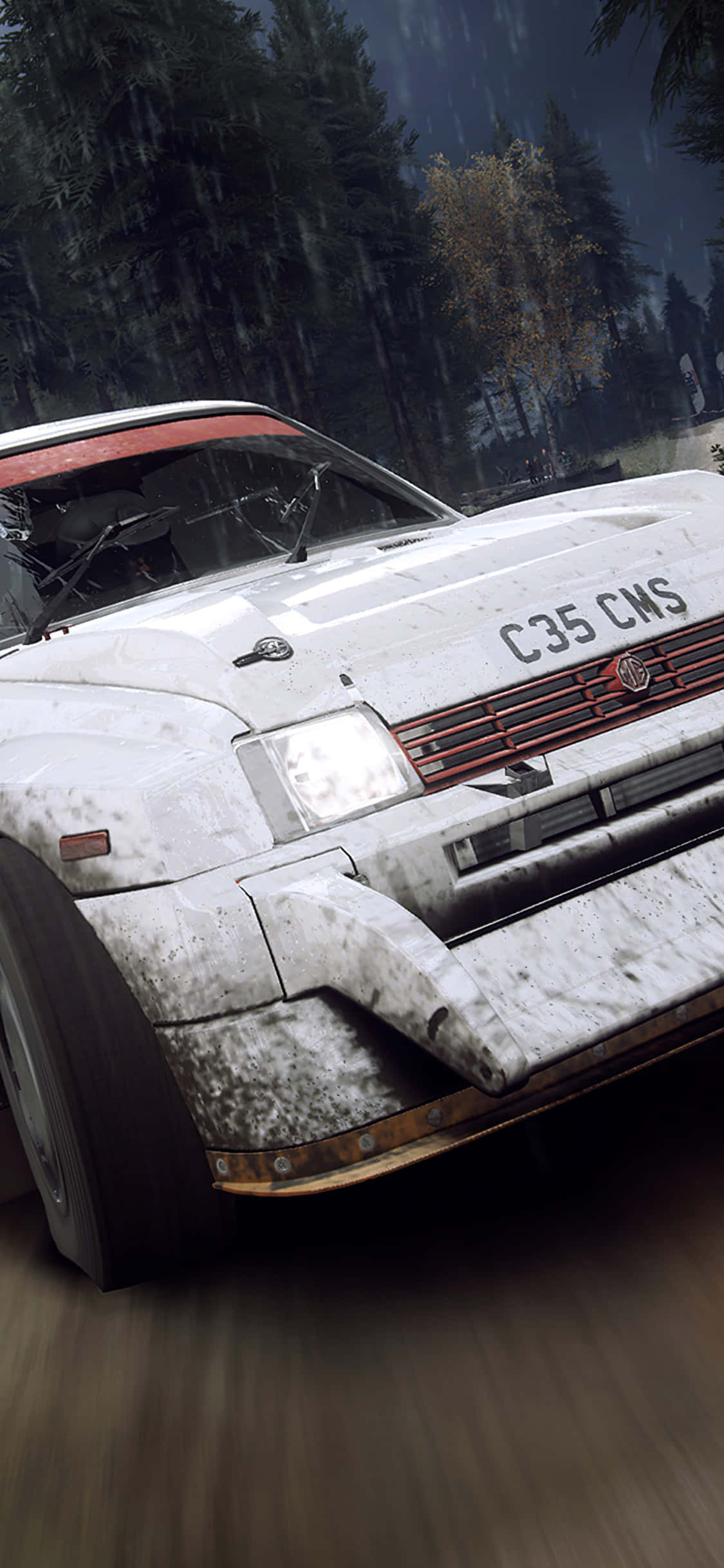 Maak Gereed om die Baan te Vat met jou iPhone Xs en Dirt Rally Muurpapier