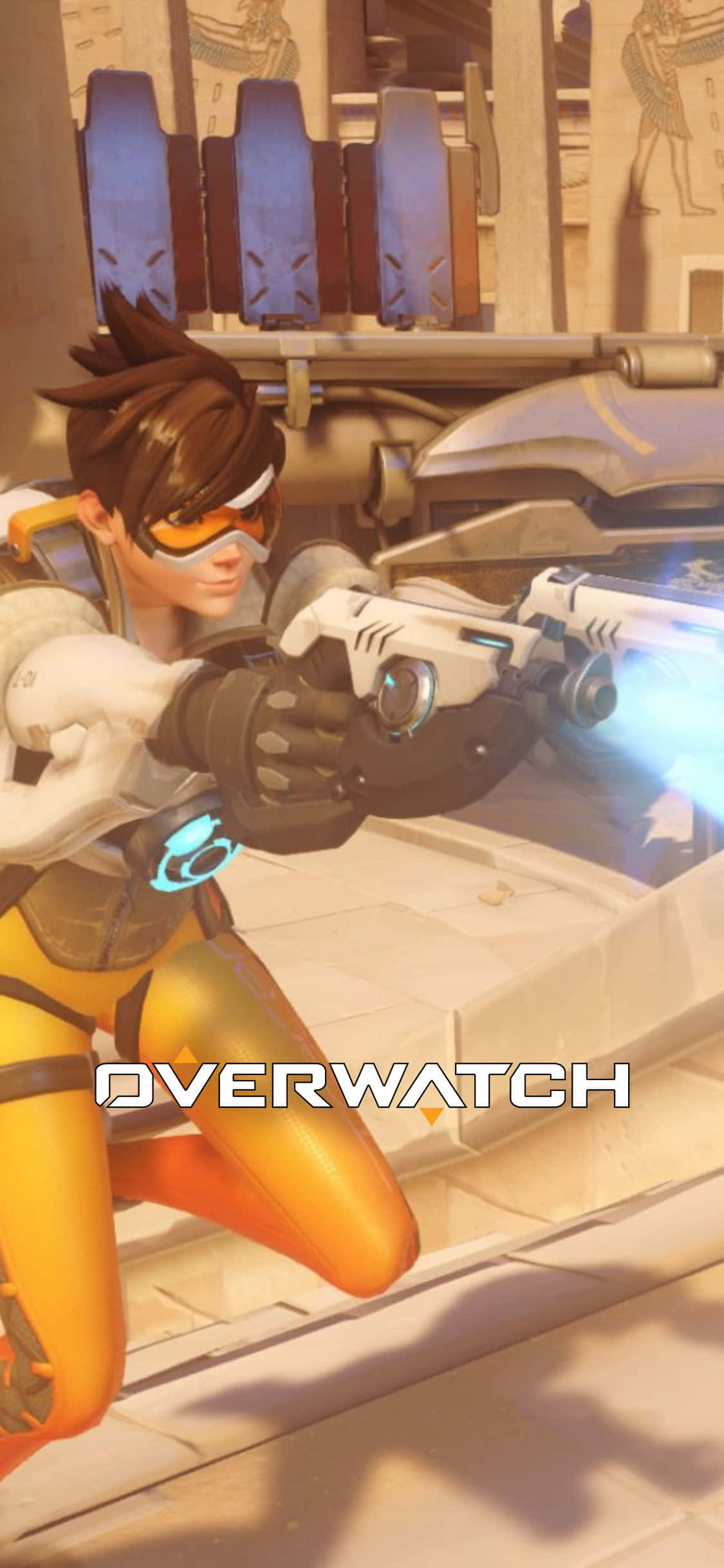 Maak gereed om die wêreld aan te vat in Overwatch op jou iPhone X! Muurpapier