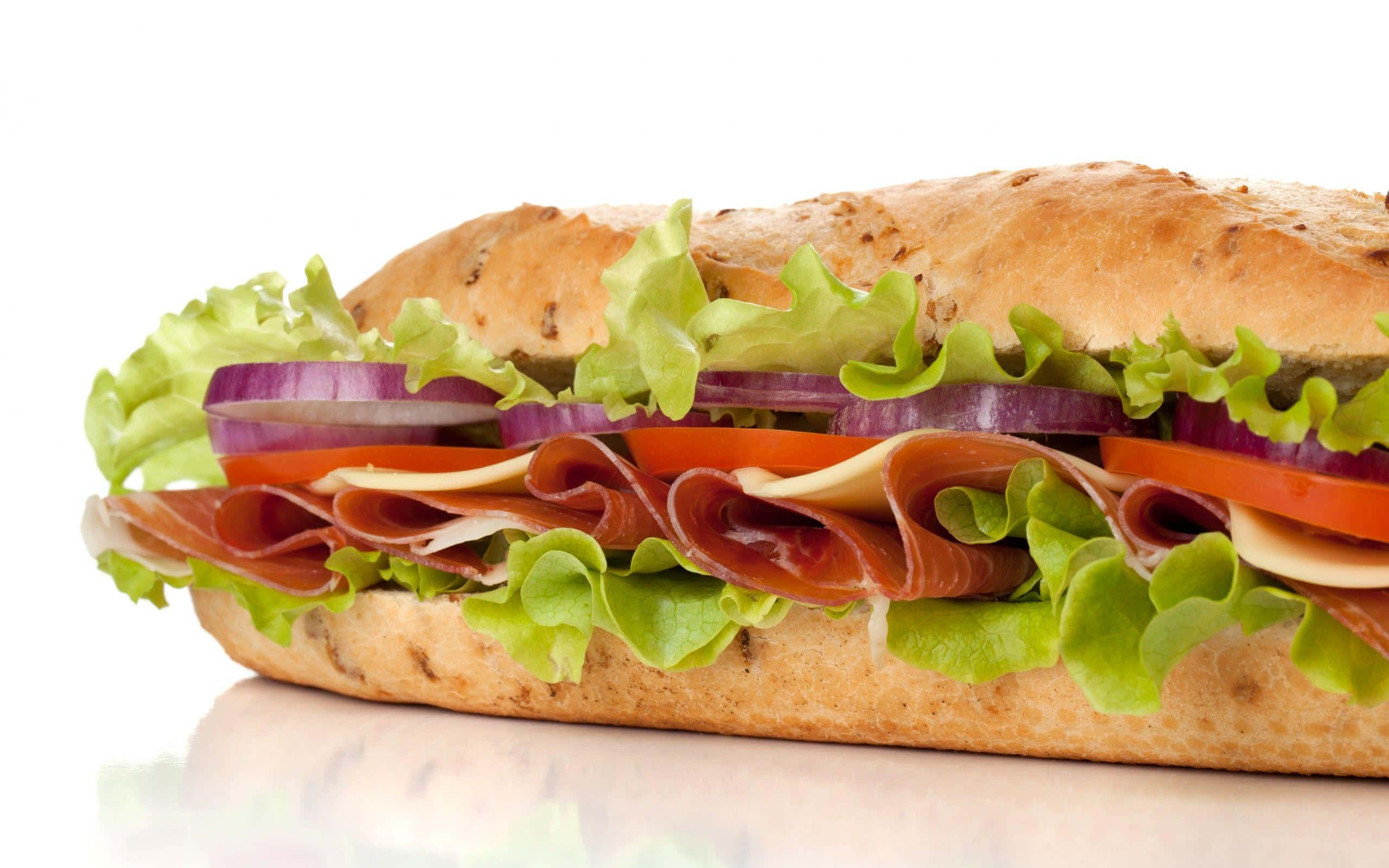 "Maak gereed vir 'n heerlike klassieker – 'n Boereworsrol!" Muurpapier