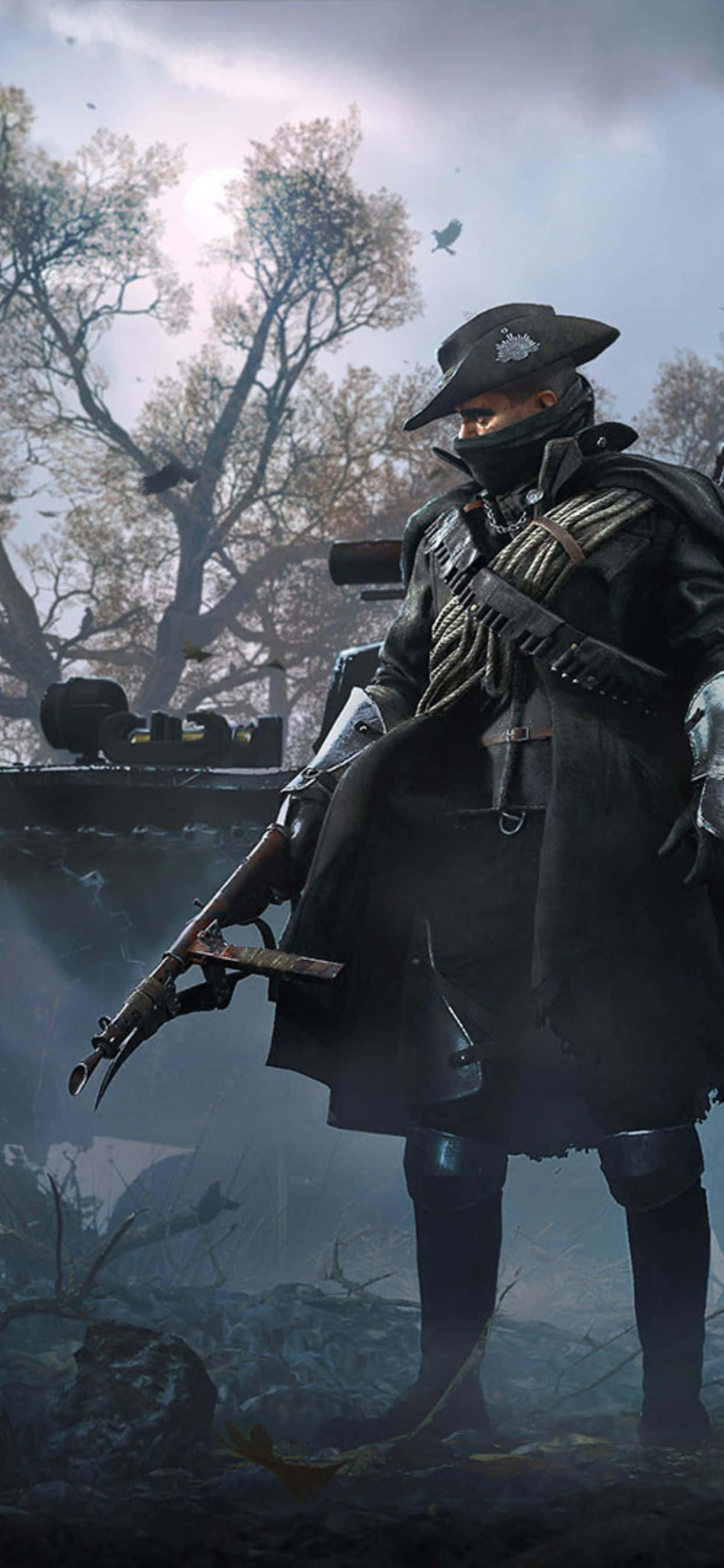 Maak Gereed vir Aksie in HD Battlefield V Muurpapier