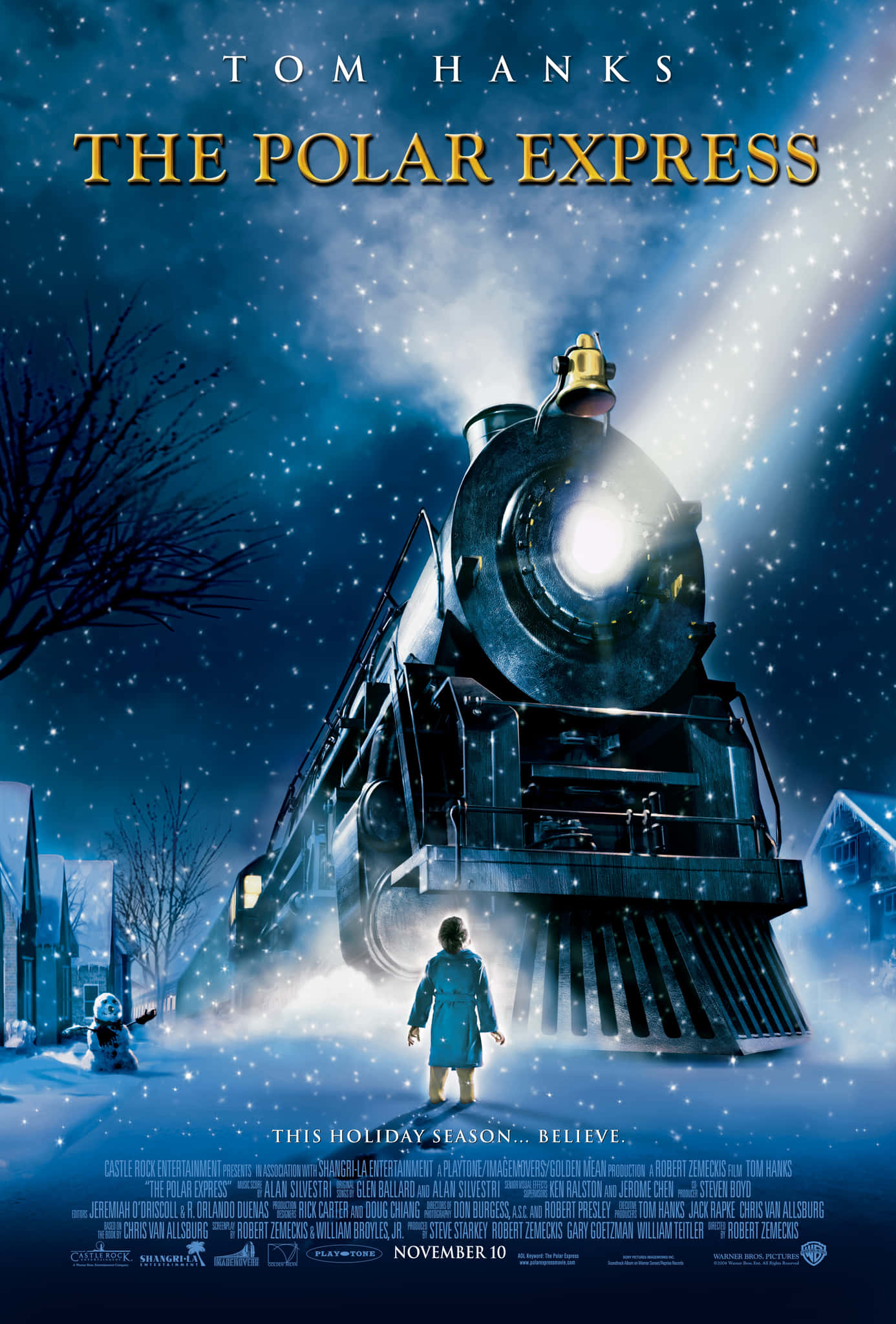 Maak gereed vir die reis van 'n leeftyd aan boord van die Polar Express! Muurpapier